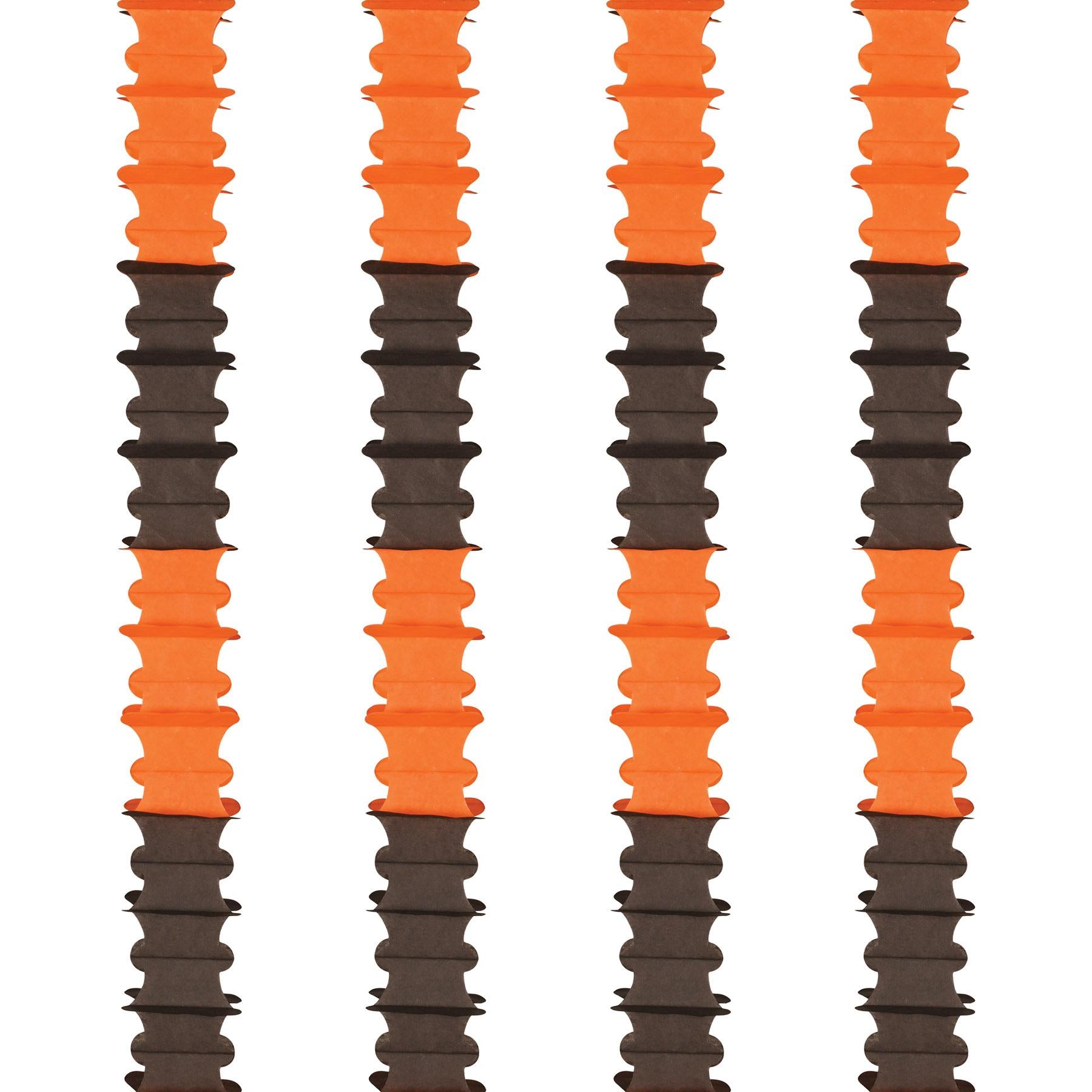 Ceiling Drops orange & black (4 Per Package)