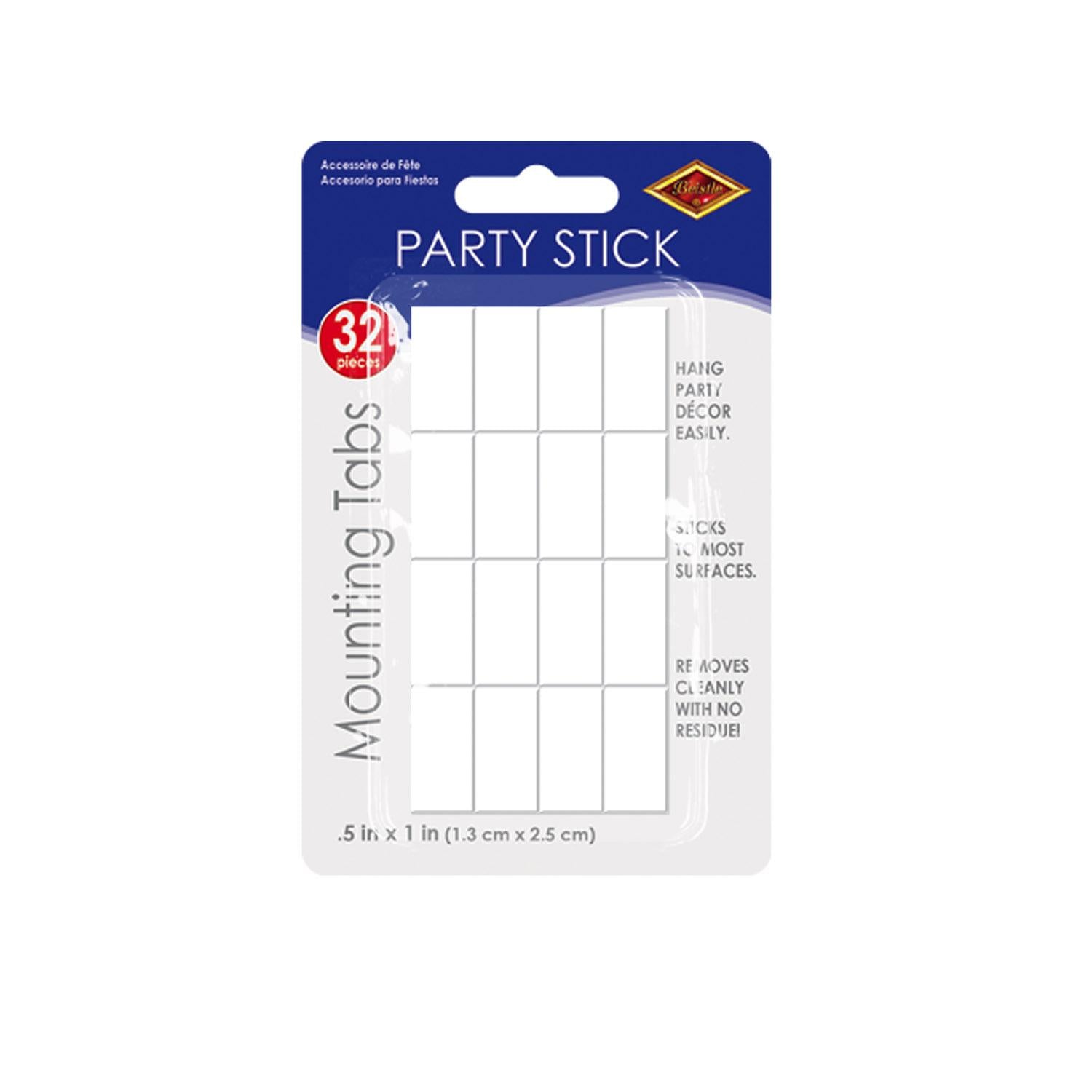 Beistle Party Stick Mounting Tabs