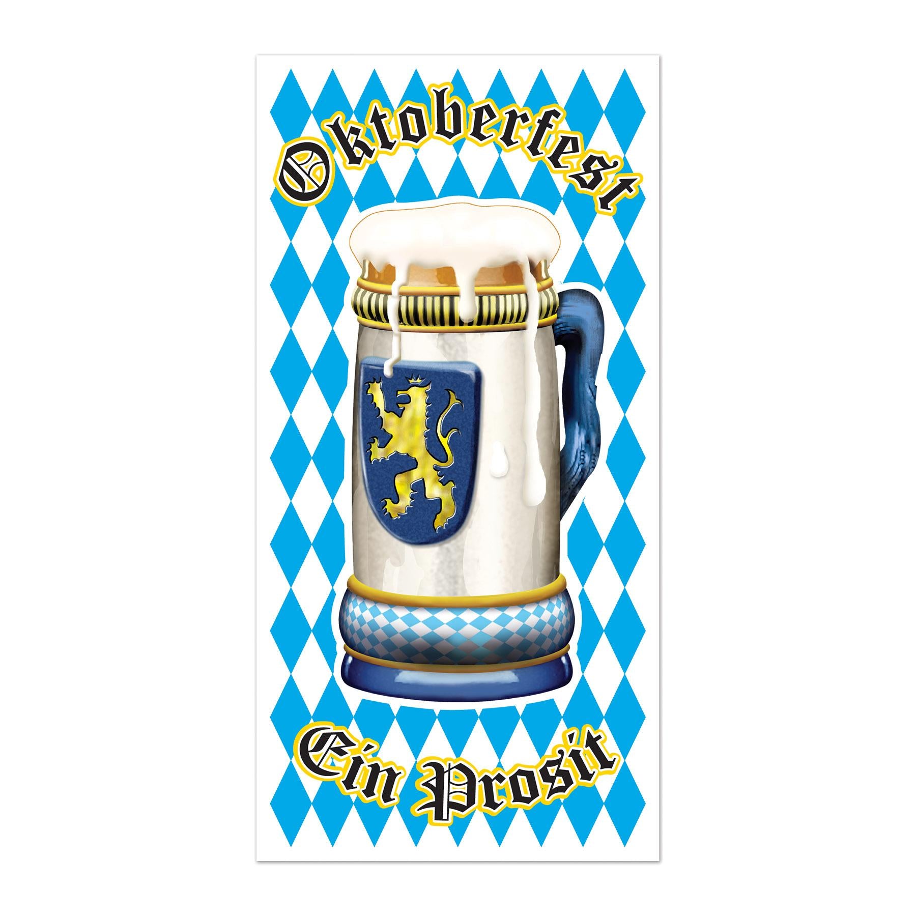 Beistle Oktoberfest Door Cover