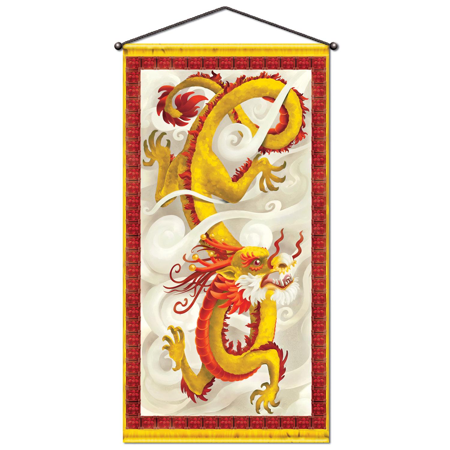 Beistle Dragon Door/Wall Party Panel