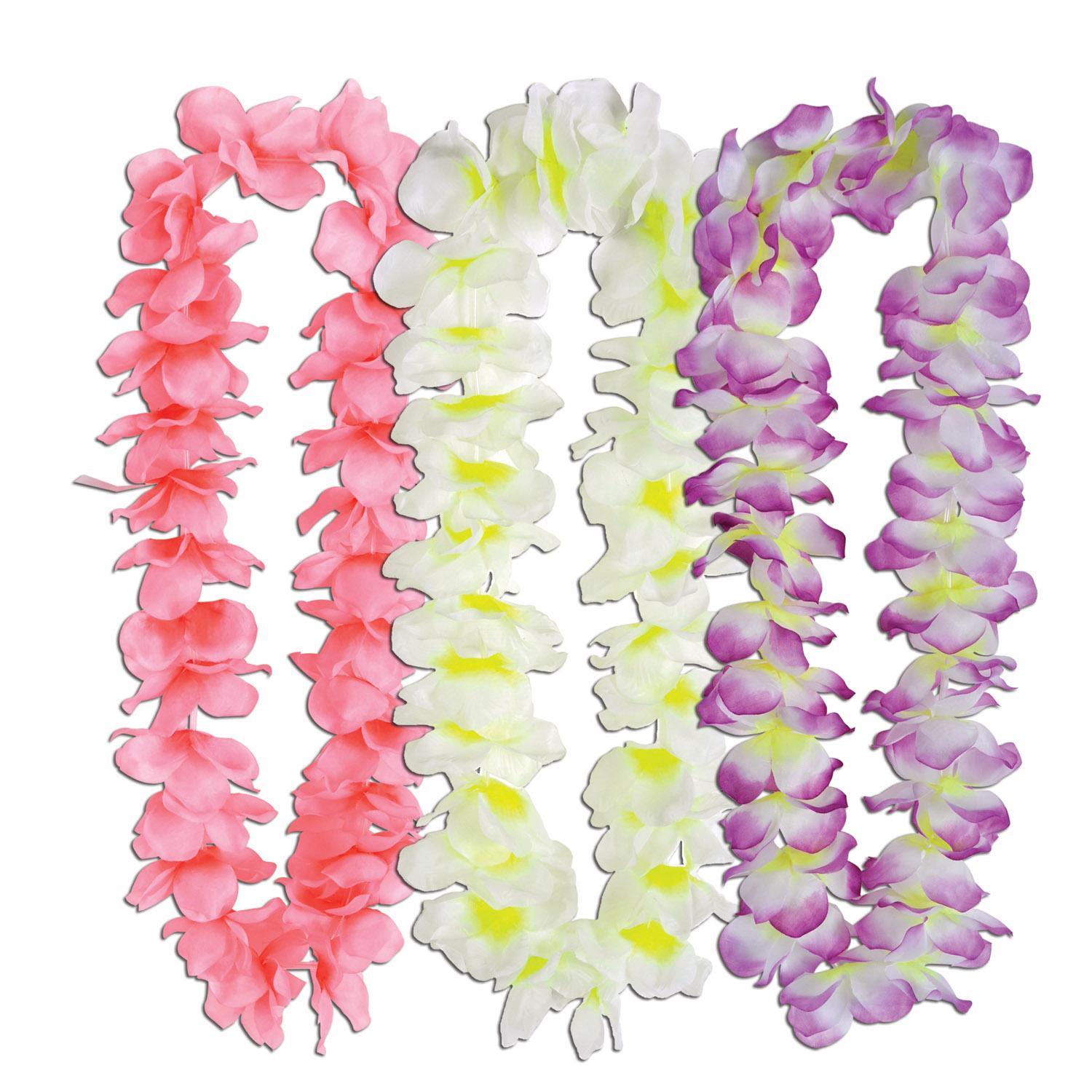 Beistle Luau Party Silk 'N Petals Island Oasis Leis