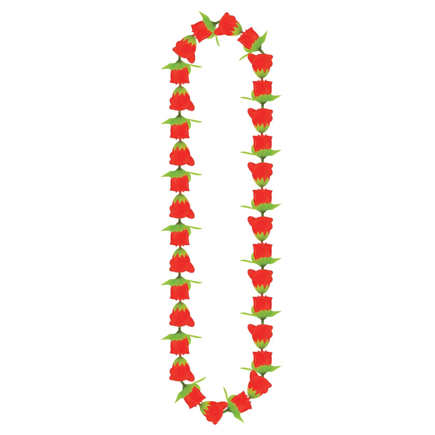 Beistle Luau Party Rose Fabric Lei