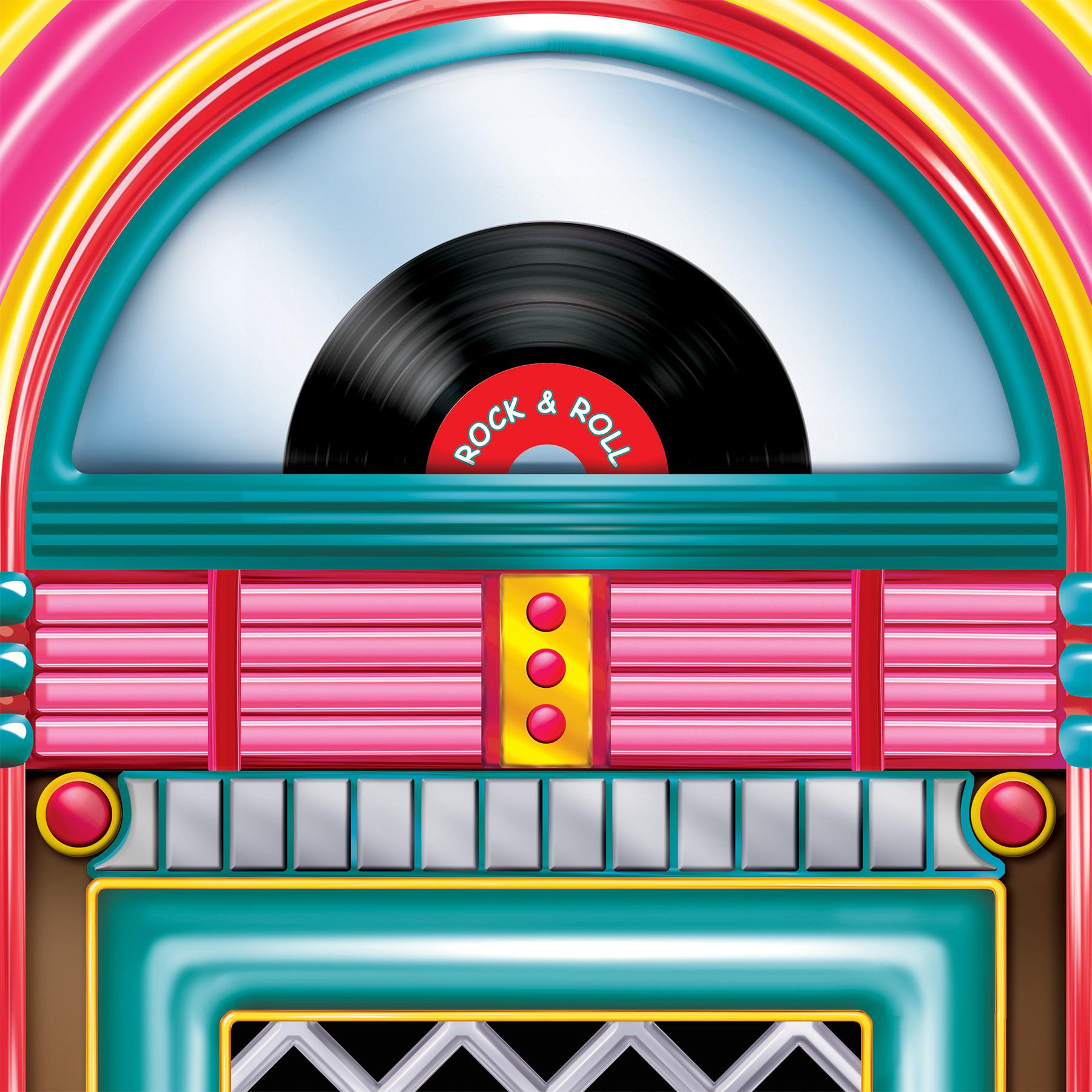 Beistle Jukebox Party Cutout Decoration