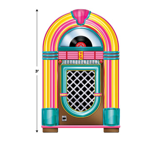 Rock and Roll Party Supplies - Jukebox Cutout