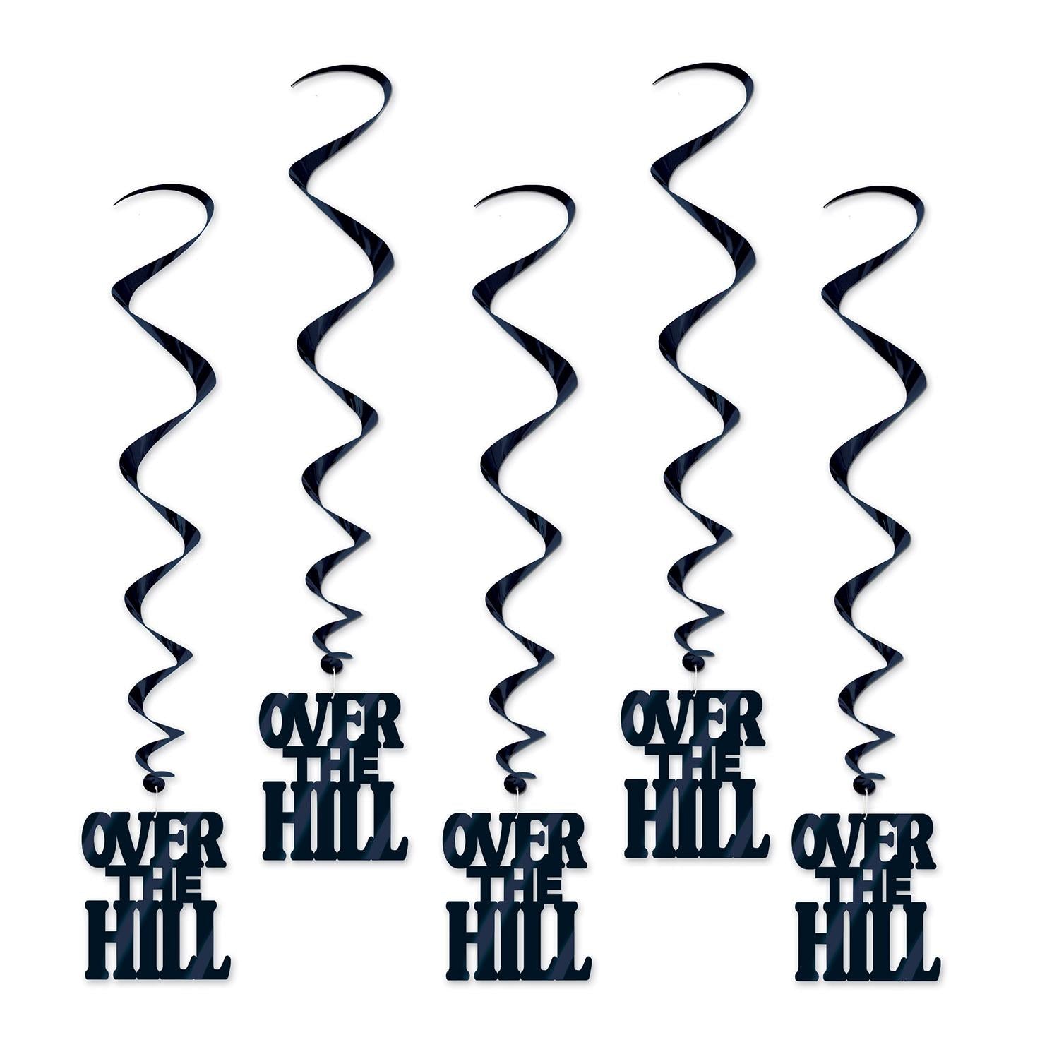 Beistle Over The Hill Birthday Whirls (5/Pkg)