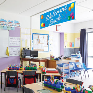 Welcome Back Sign Banner