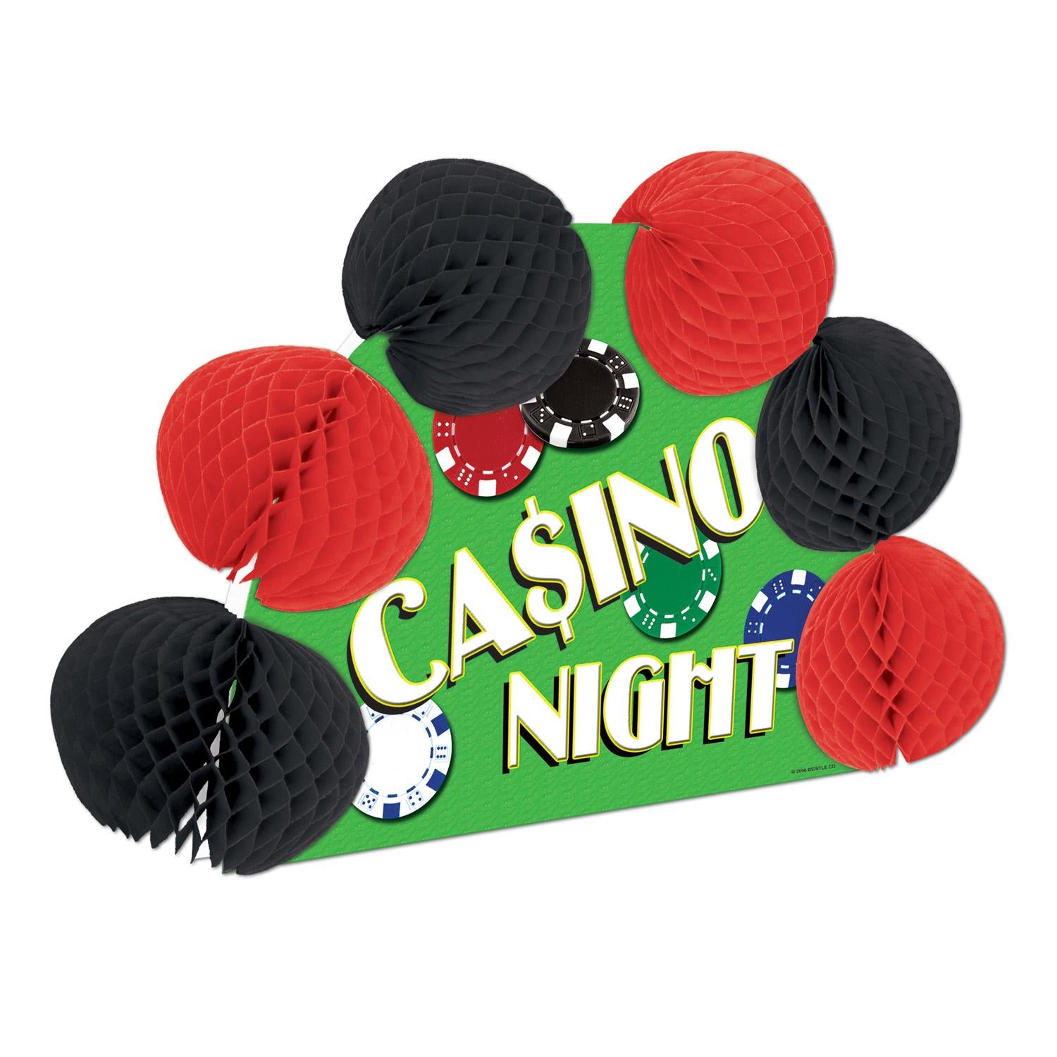 Beistle Casino Pop-Over Party Centerpiece