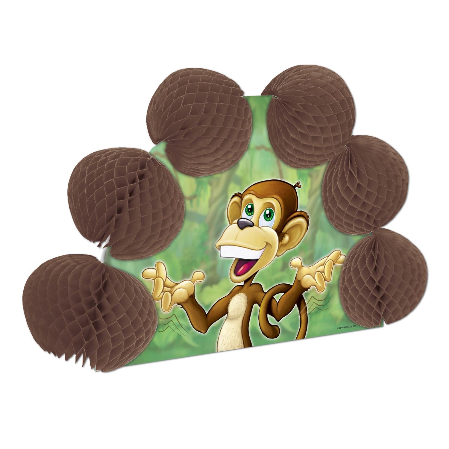 Beistle Luau Party Monkey Pop-Over Centerpiece