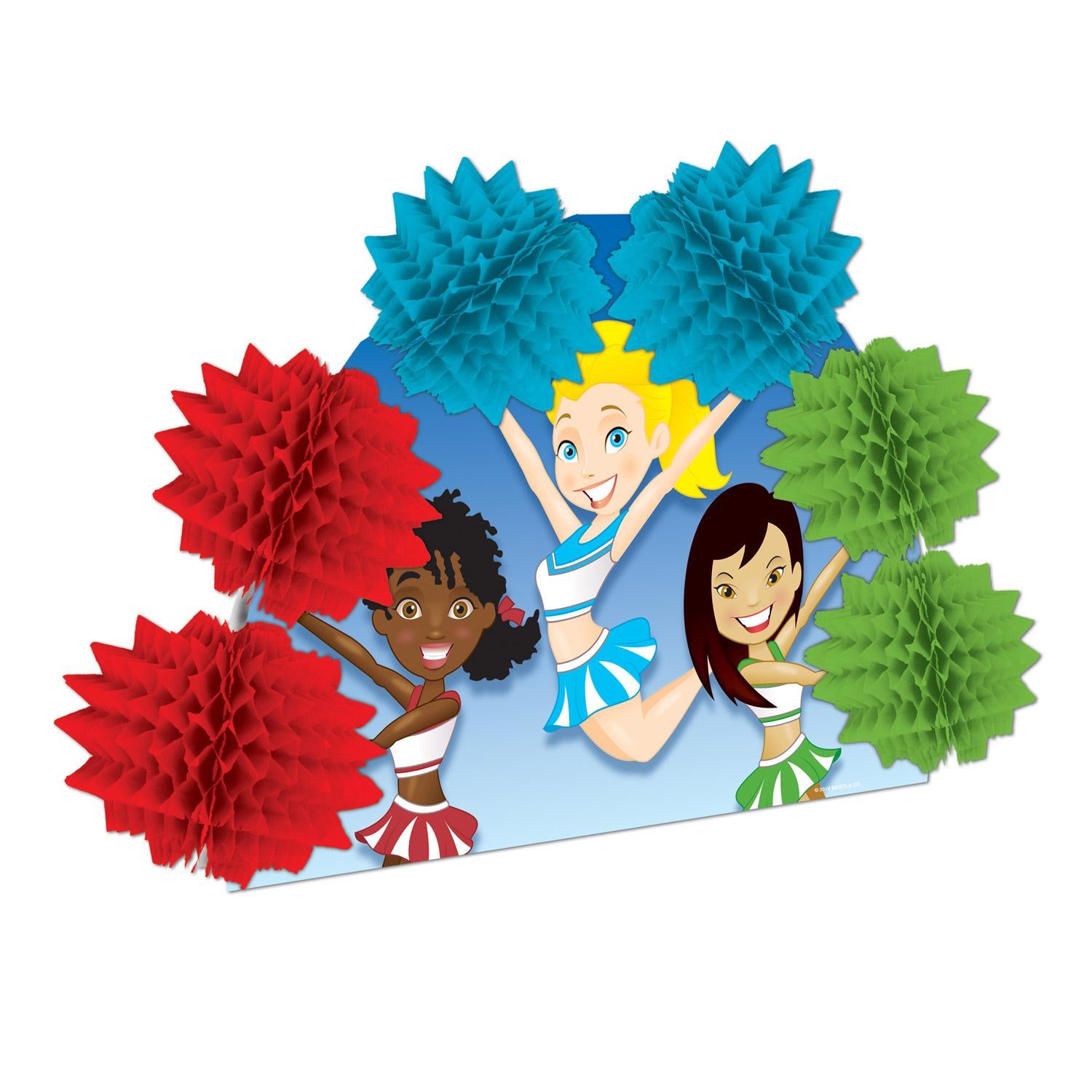 Beistle Cheerleading Party Pop-Over Centerpiece