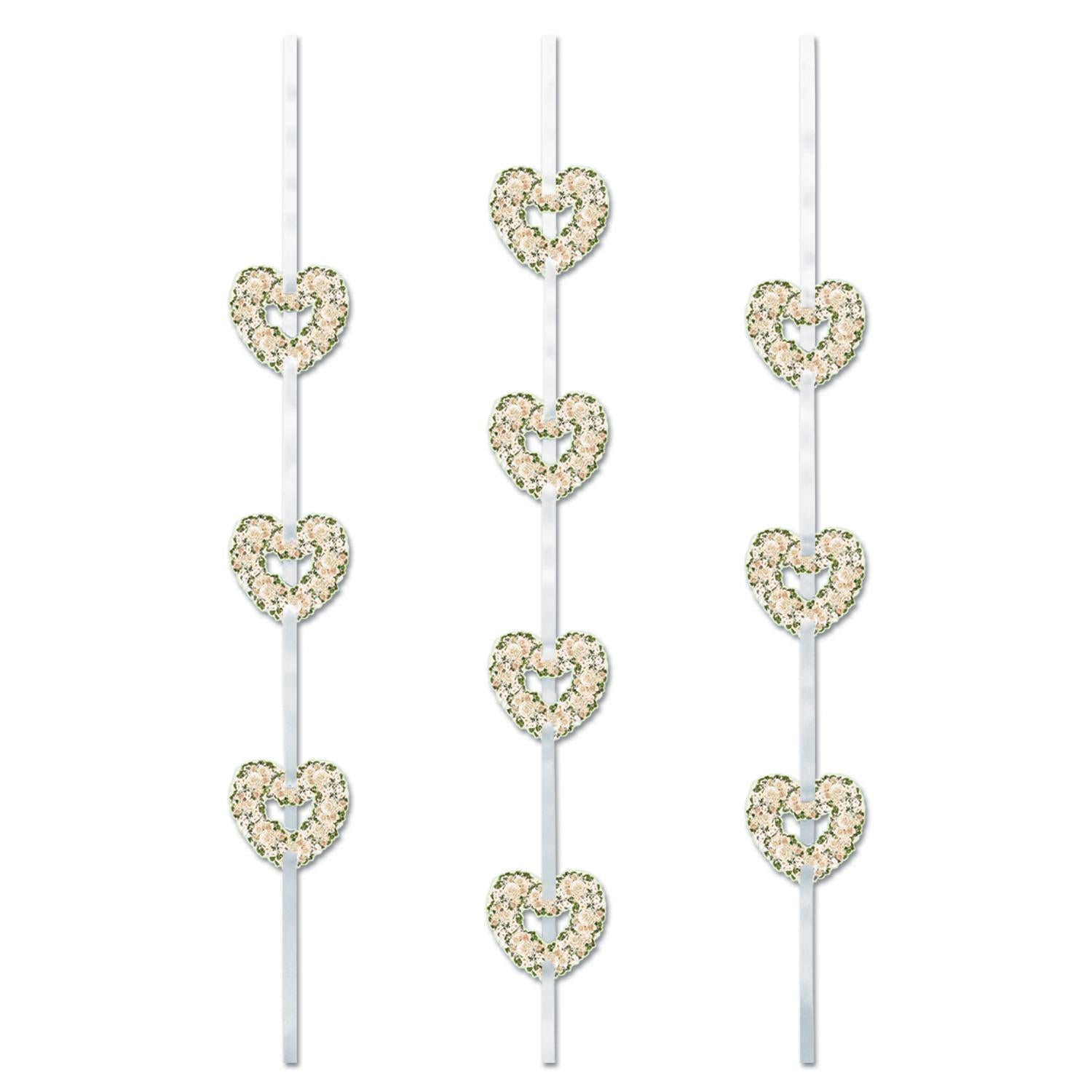 Beistle Heart Ribbon Stringers (3/Pkg)