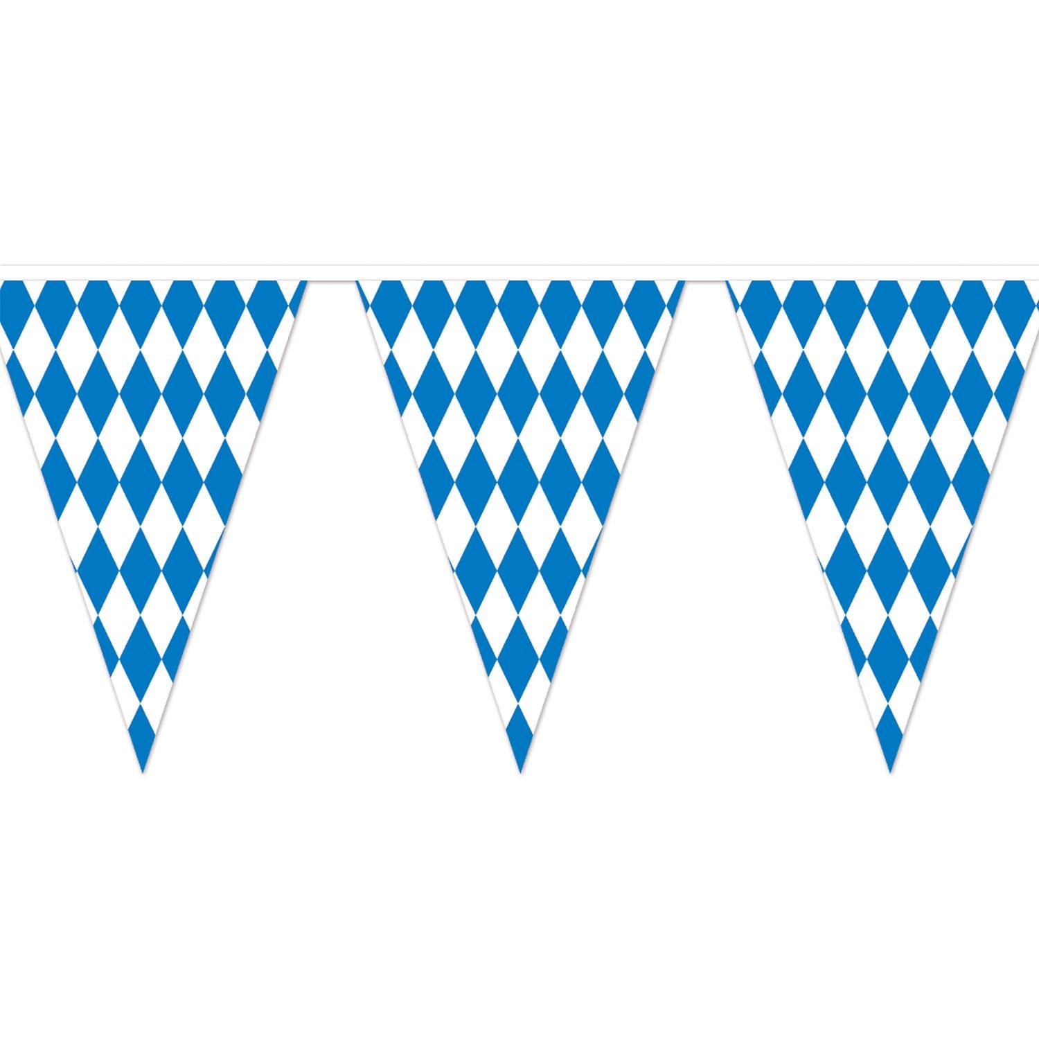 120 ft. Beistle Oktoberfest Pennant Banner