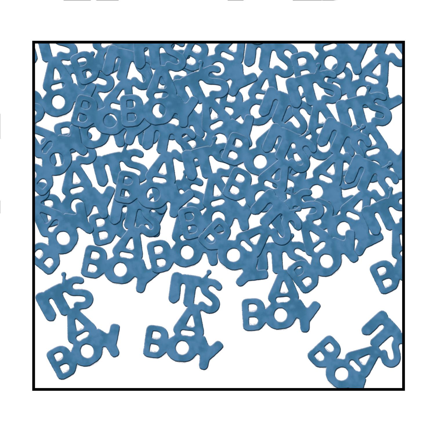 Beistle It's A Boy Confetti- Blue