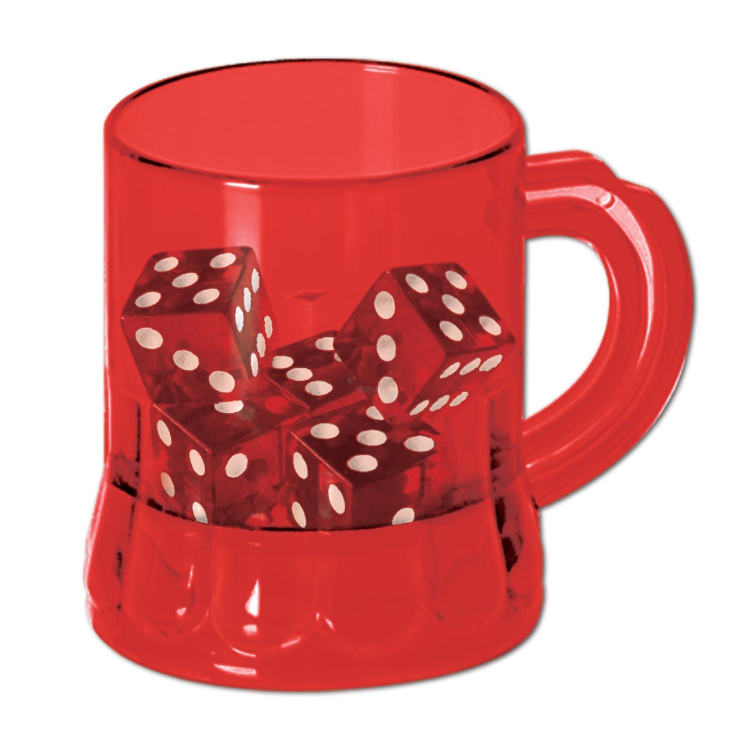 Beistle Mug Shot with Dice Party Game (6/Pkg)