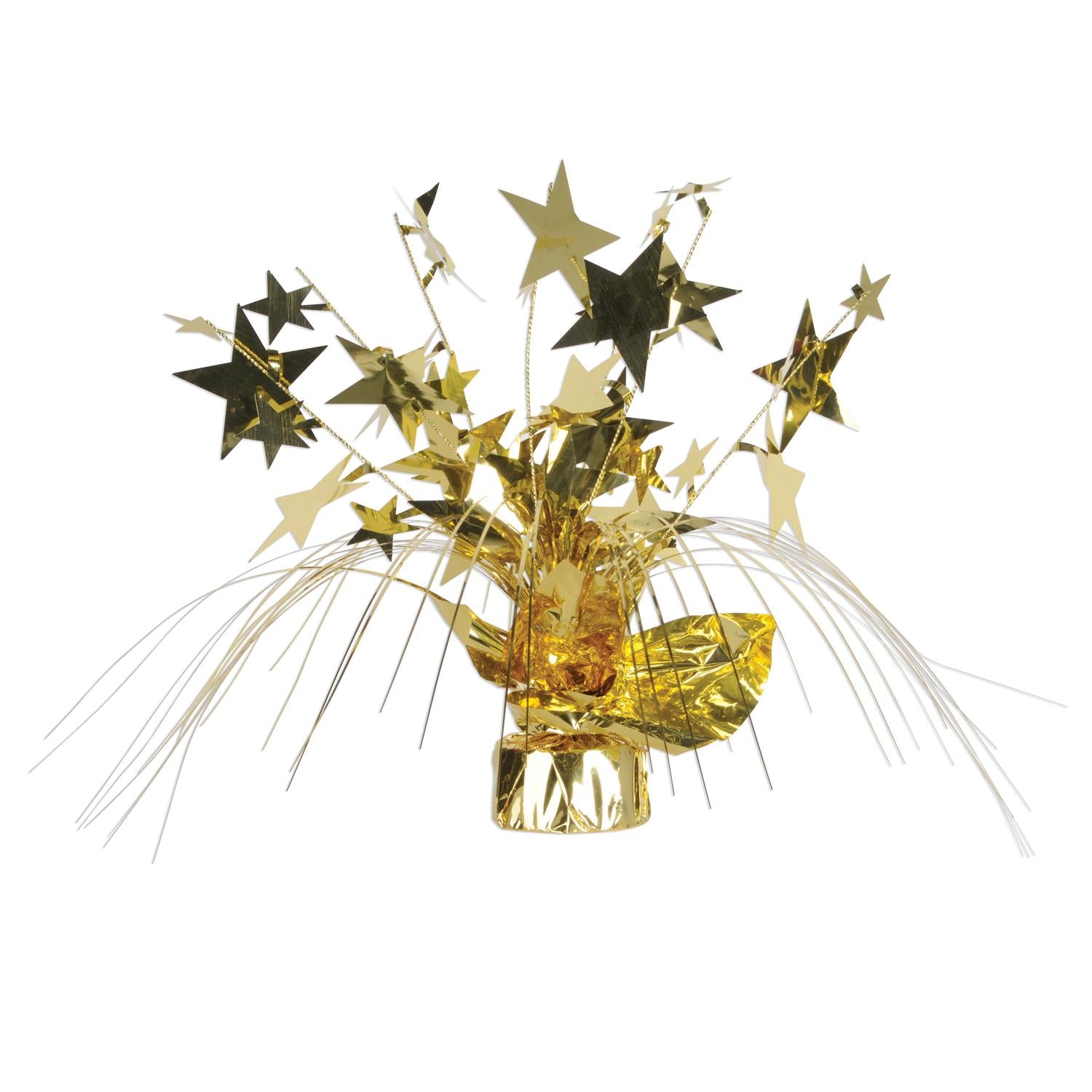 Beistle New Year's Eve Star Gleam 'N Spray Centerpiece