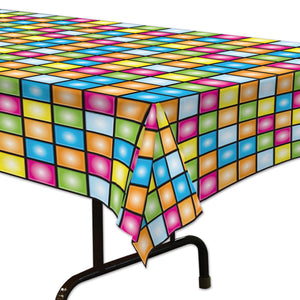 Bulk Disco Tablecover (Case of 12) by Beistle