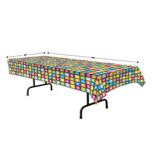 Bulk Disco Tablecover (Case of 12) by Beistle