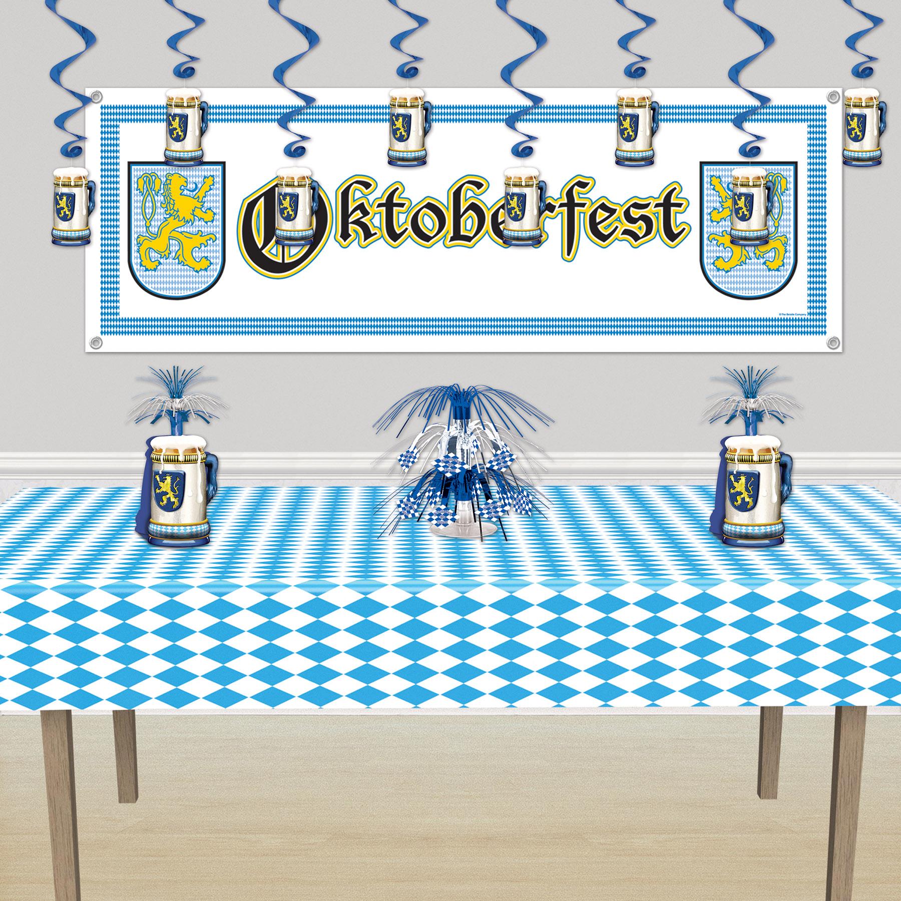 Beistle Oktoberfest Tablecover