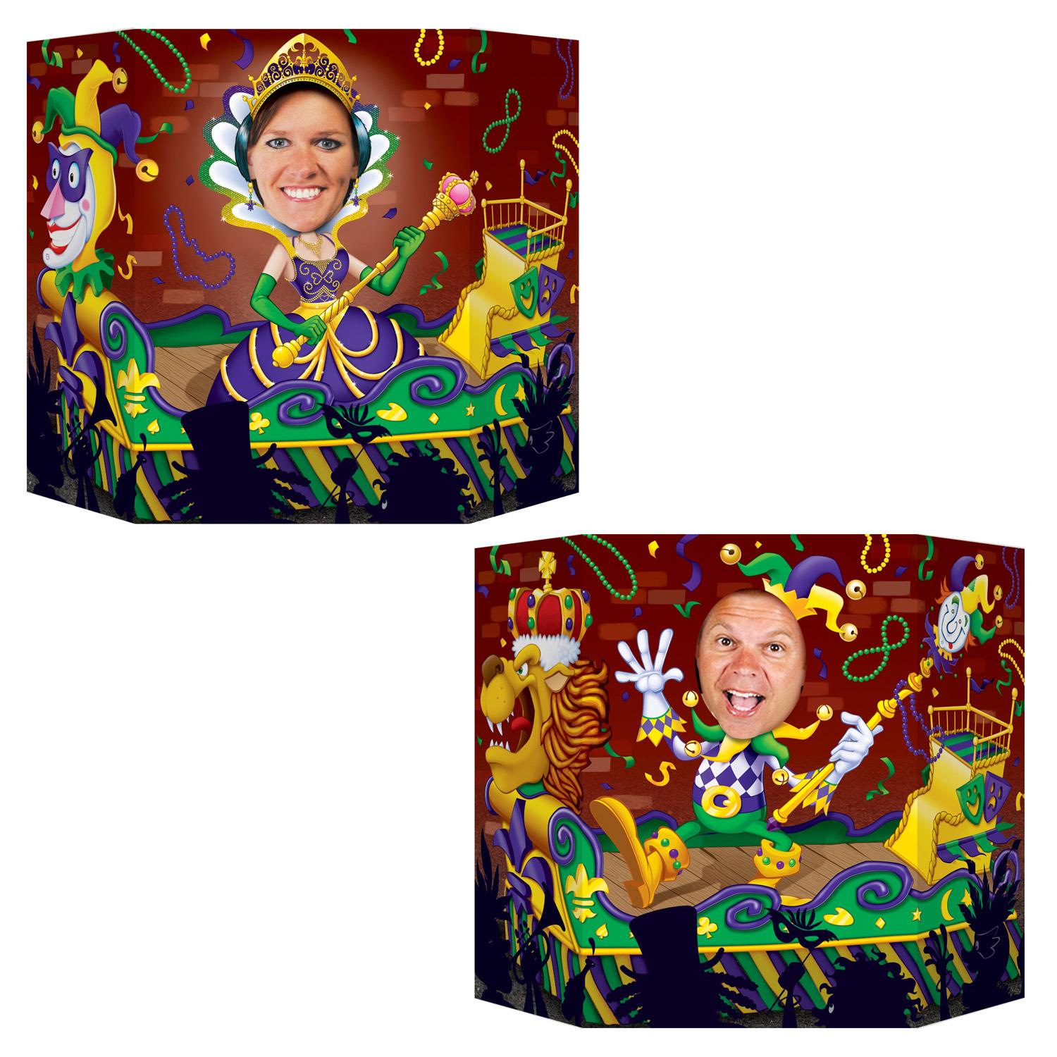 Beistle Mardi Gras Photo Prop