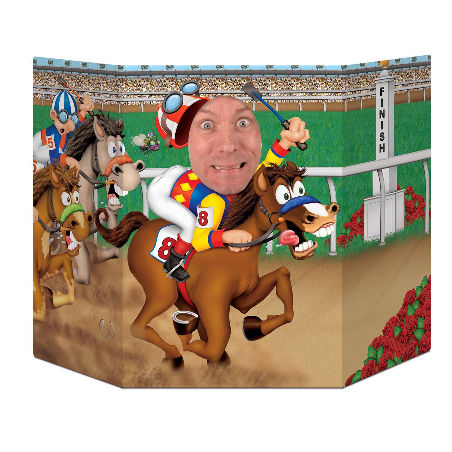 Beistle Horse Racing Party Photo Prop