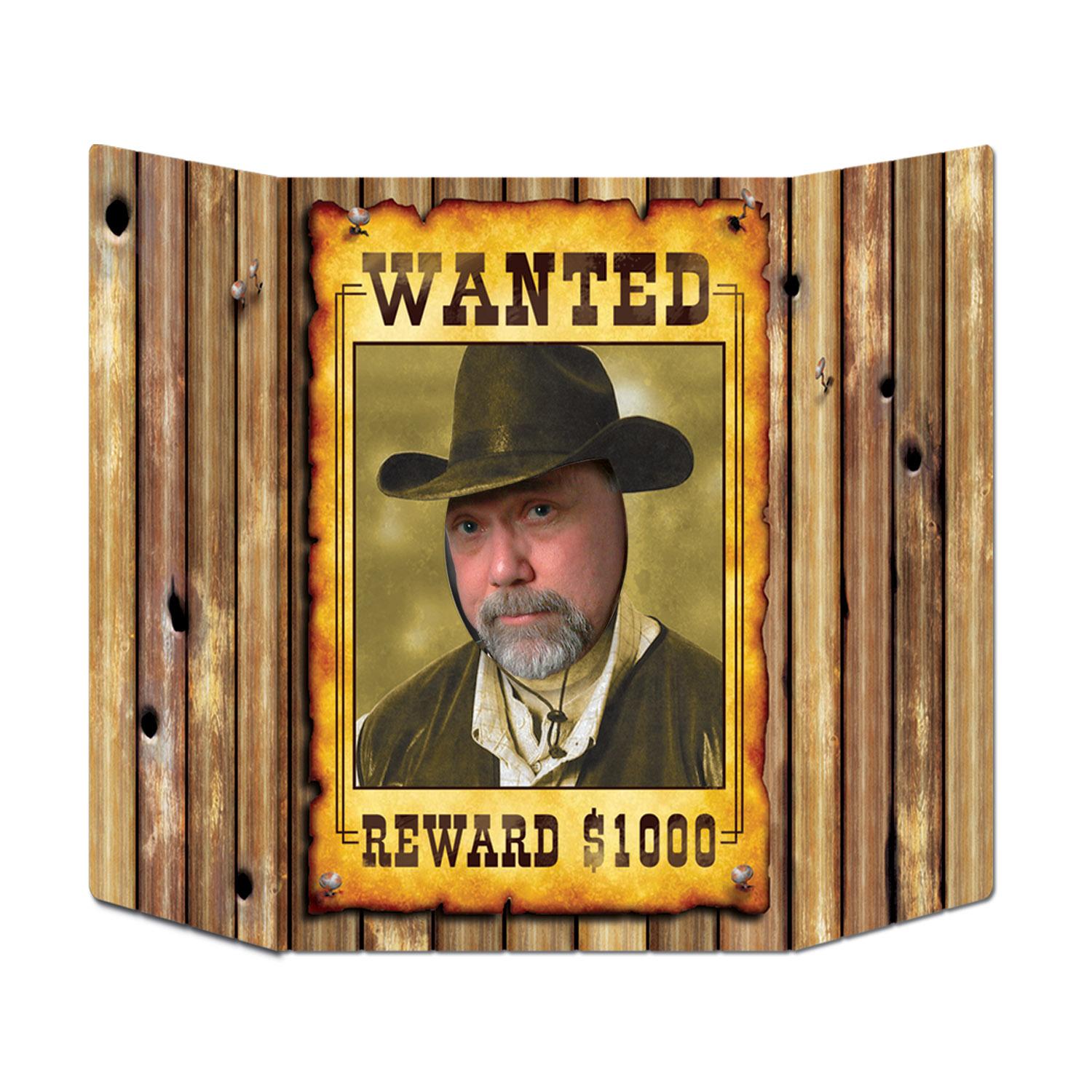 Beistle Wanted Poster Party Photo Prop