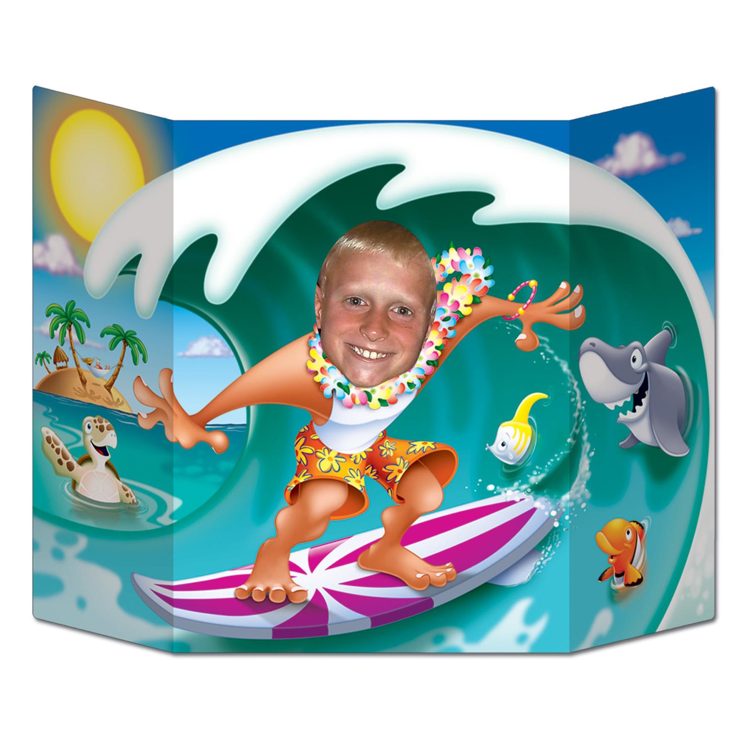 Beistle Luau Party Surfer Dude Photo Prop