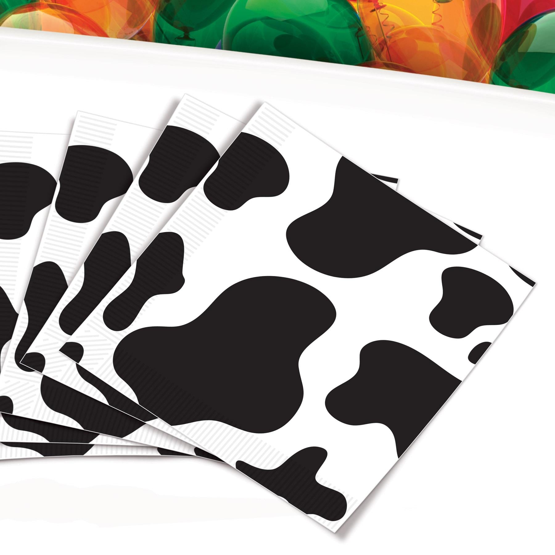 Beistle Cow Print Party Luncheon Napkins (16/Pkg)