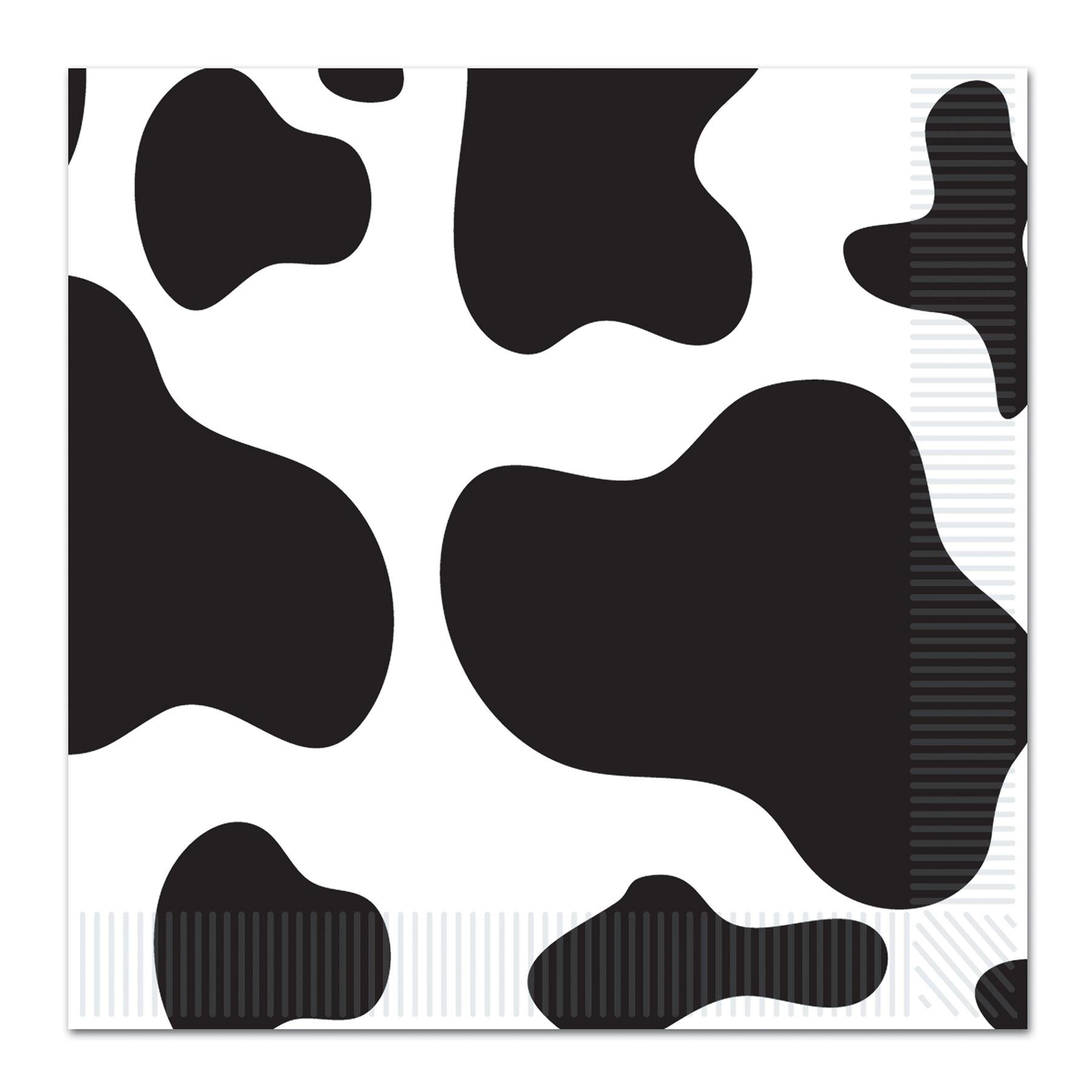 Beistle Cow Print Party Luncheon Napkins (16/Pkg)