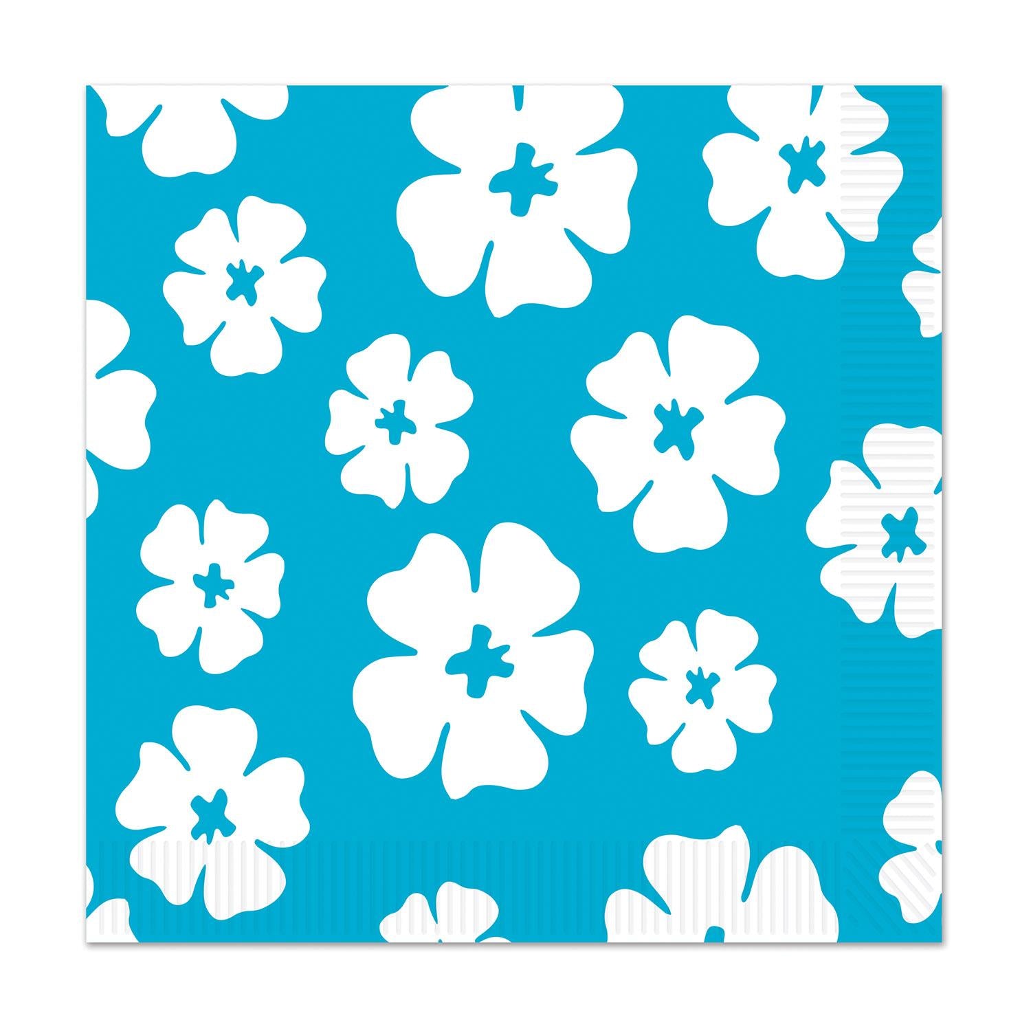 Beistle Luau Party Hibiscus Luncheon Napkins (16/Pkg)