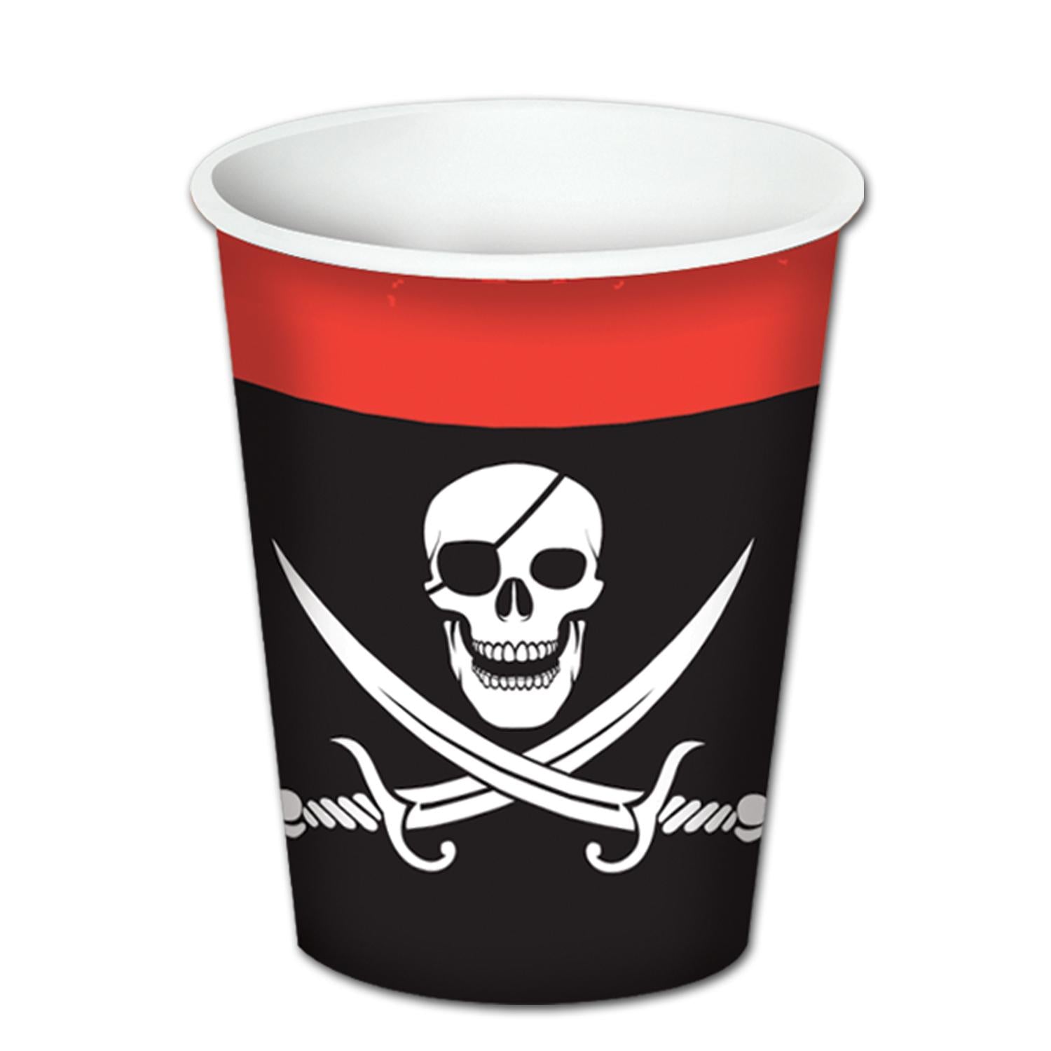 Beistle Pirate Party Beverage Cups (8/Pkg)