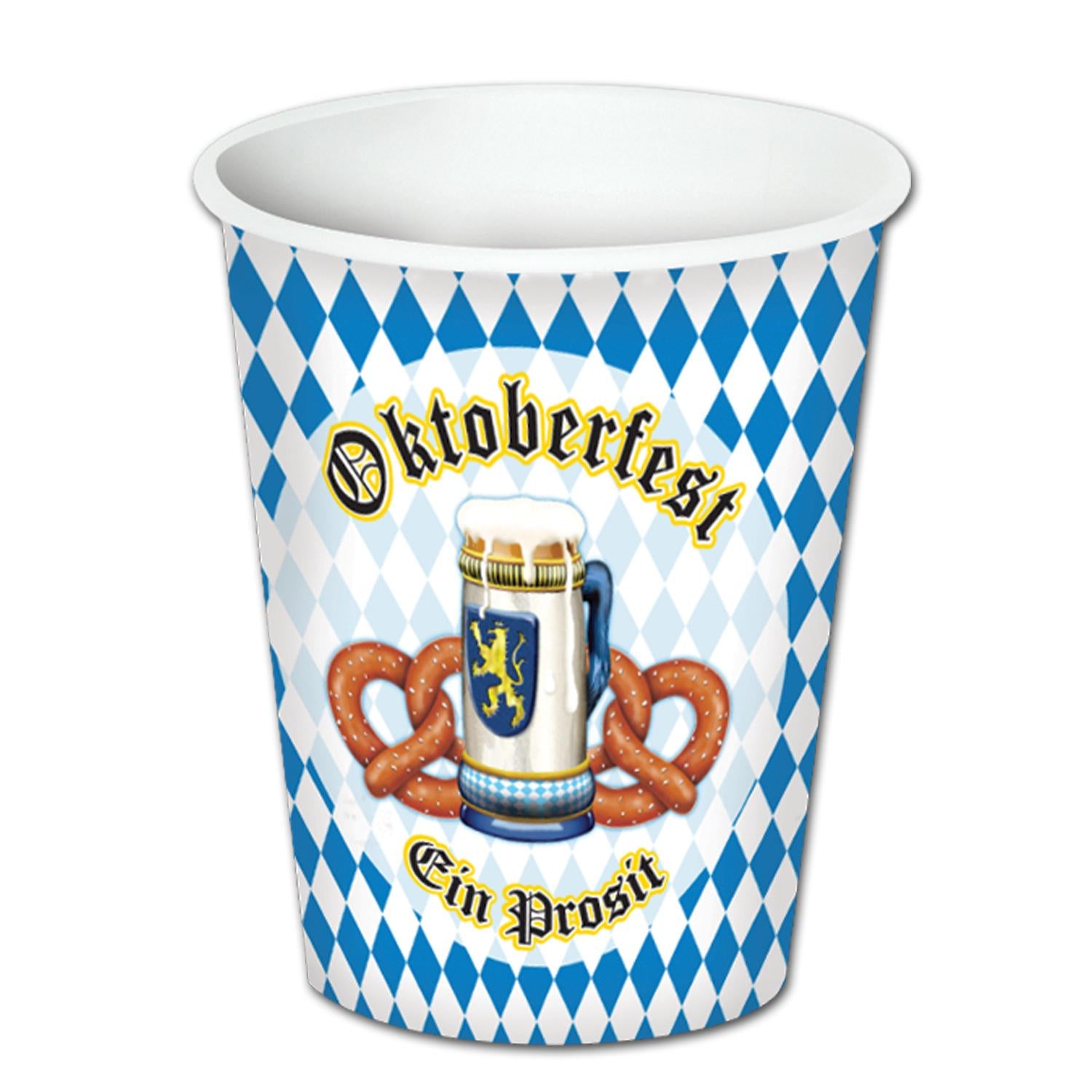 Beistle Oktoberfest Beverage Cups (8/Pkg)