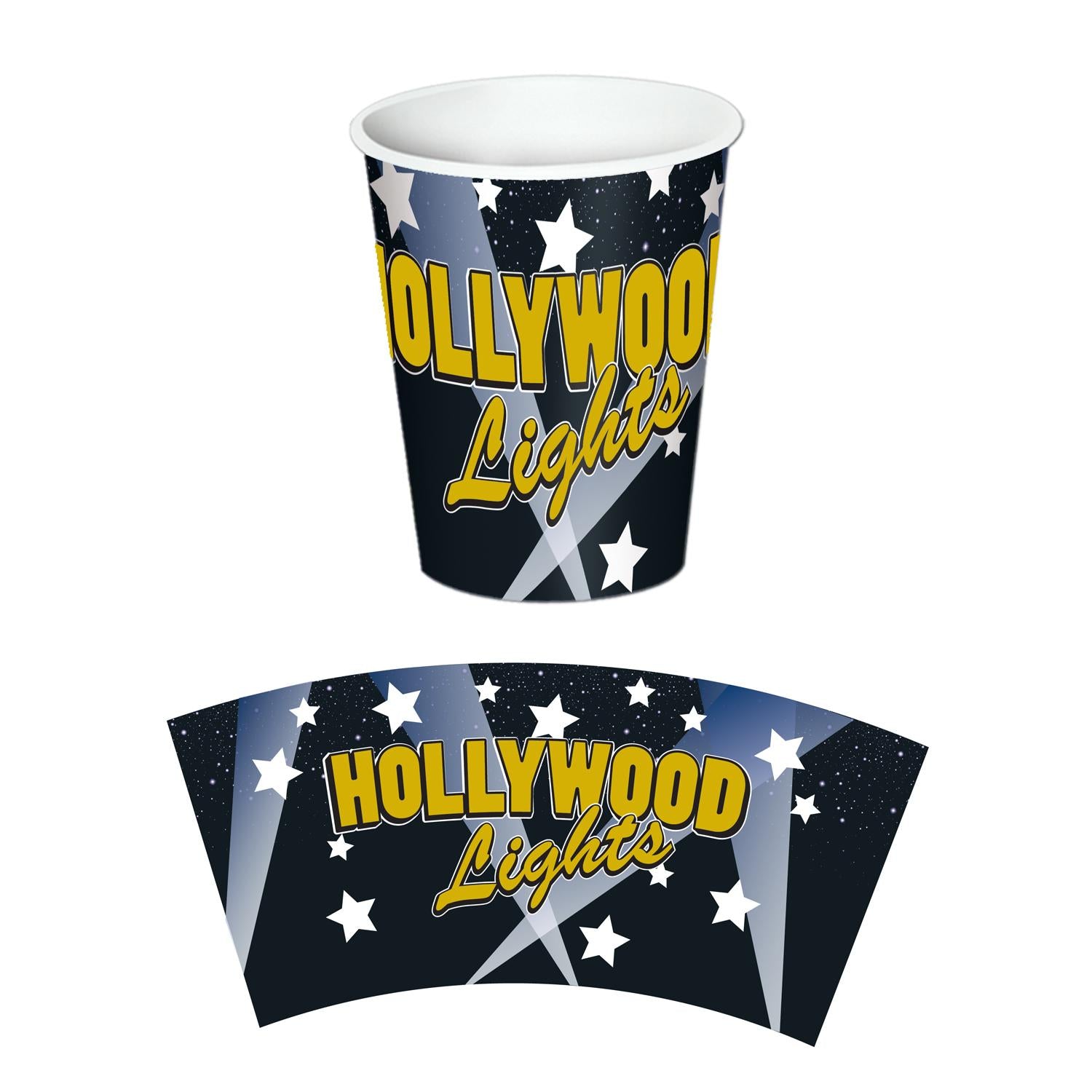 Beistle Hollywood Lights Party Beverage Cups (8/Pkg)