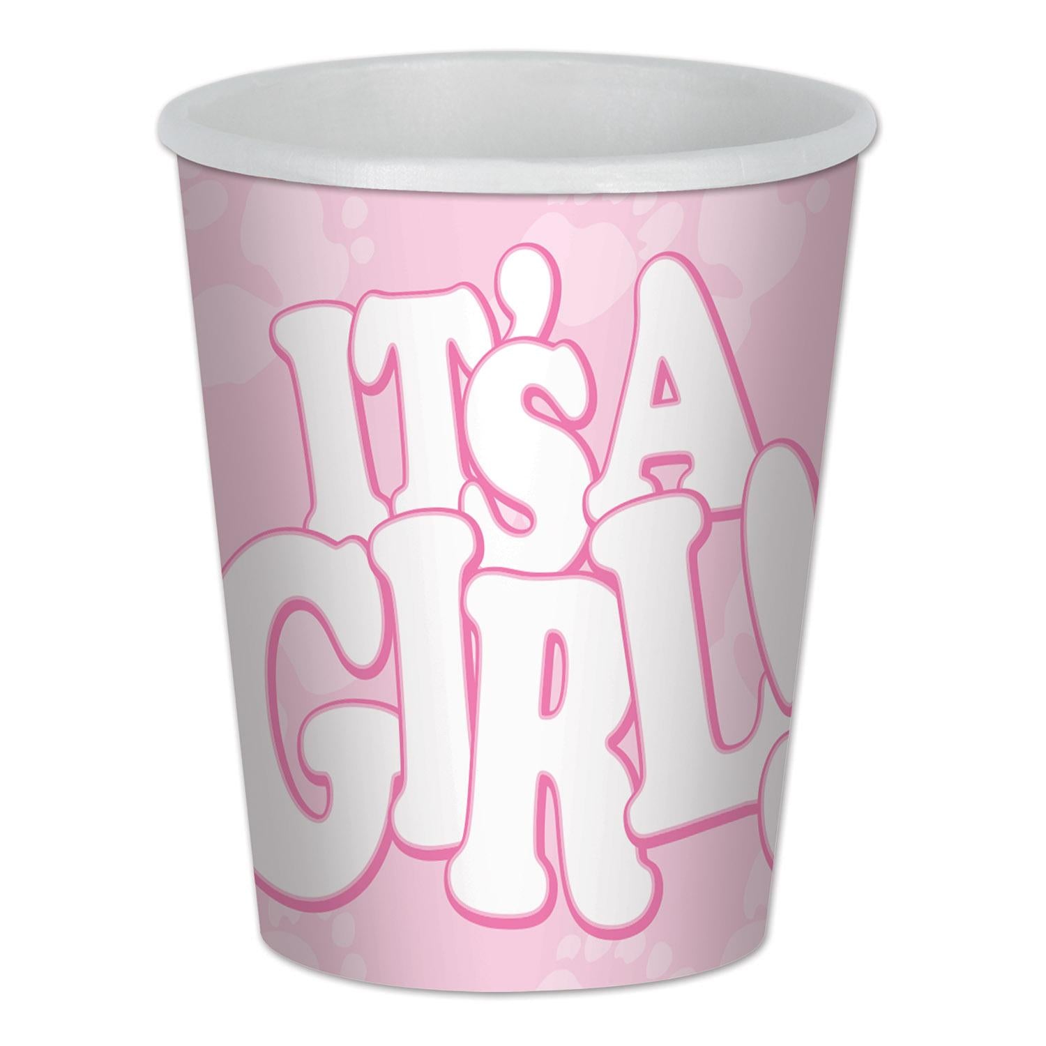 Beistle It's A Girl! Beverage Cups (8/Pkg)