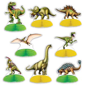 Beistle Dinosaur Mini Party Centerpieces (8/Pkg)