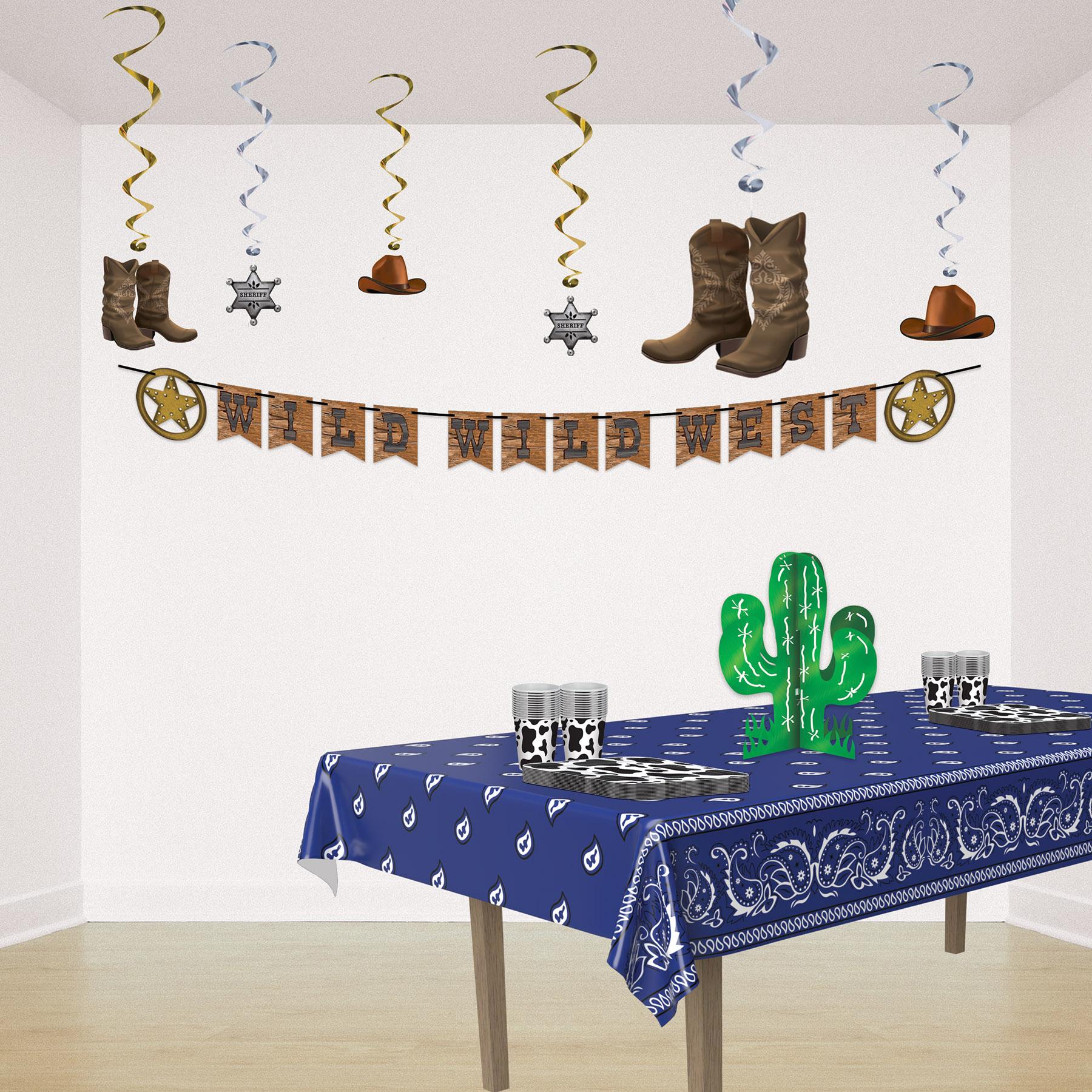 Beistle Bandana Party Tablecover