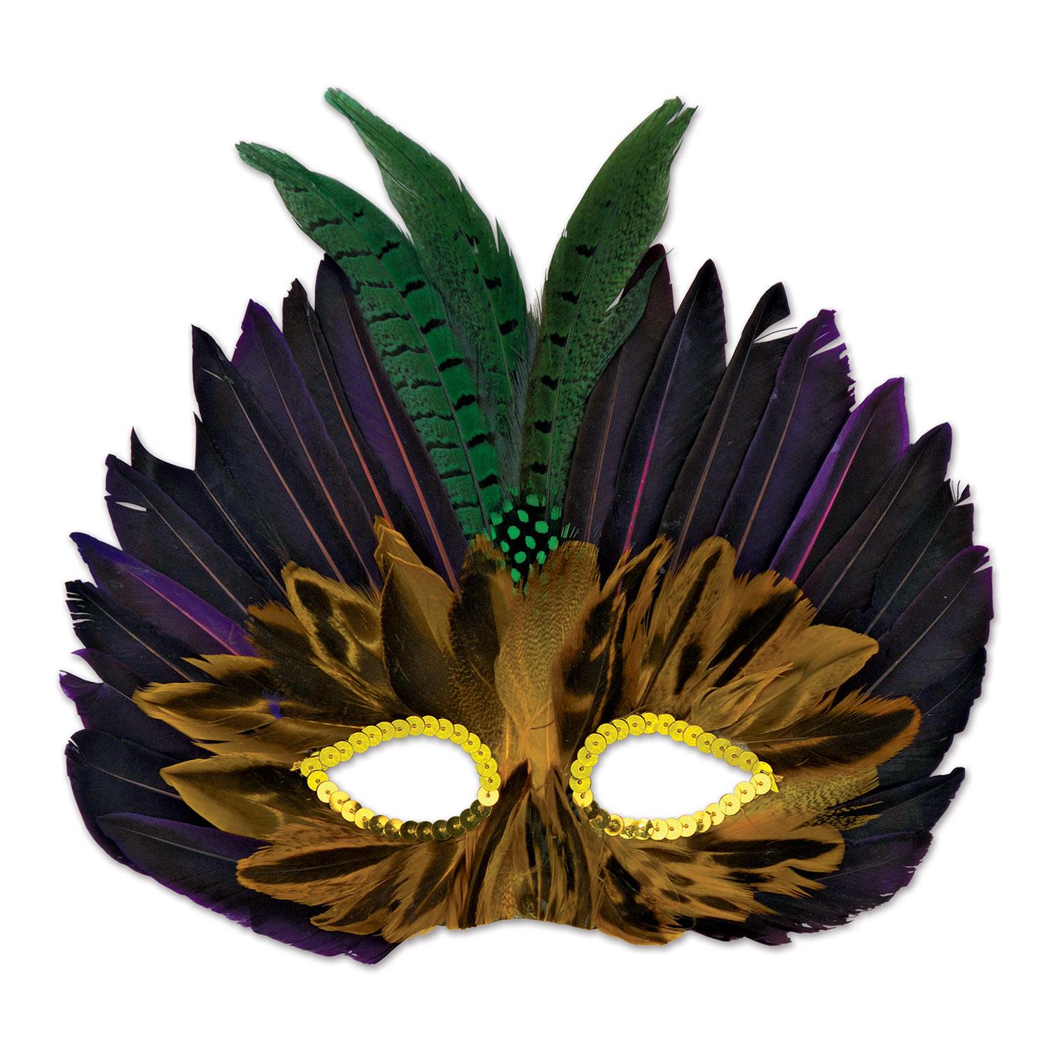 Beistle Mardi Gras Mask