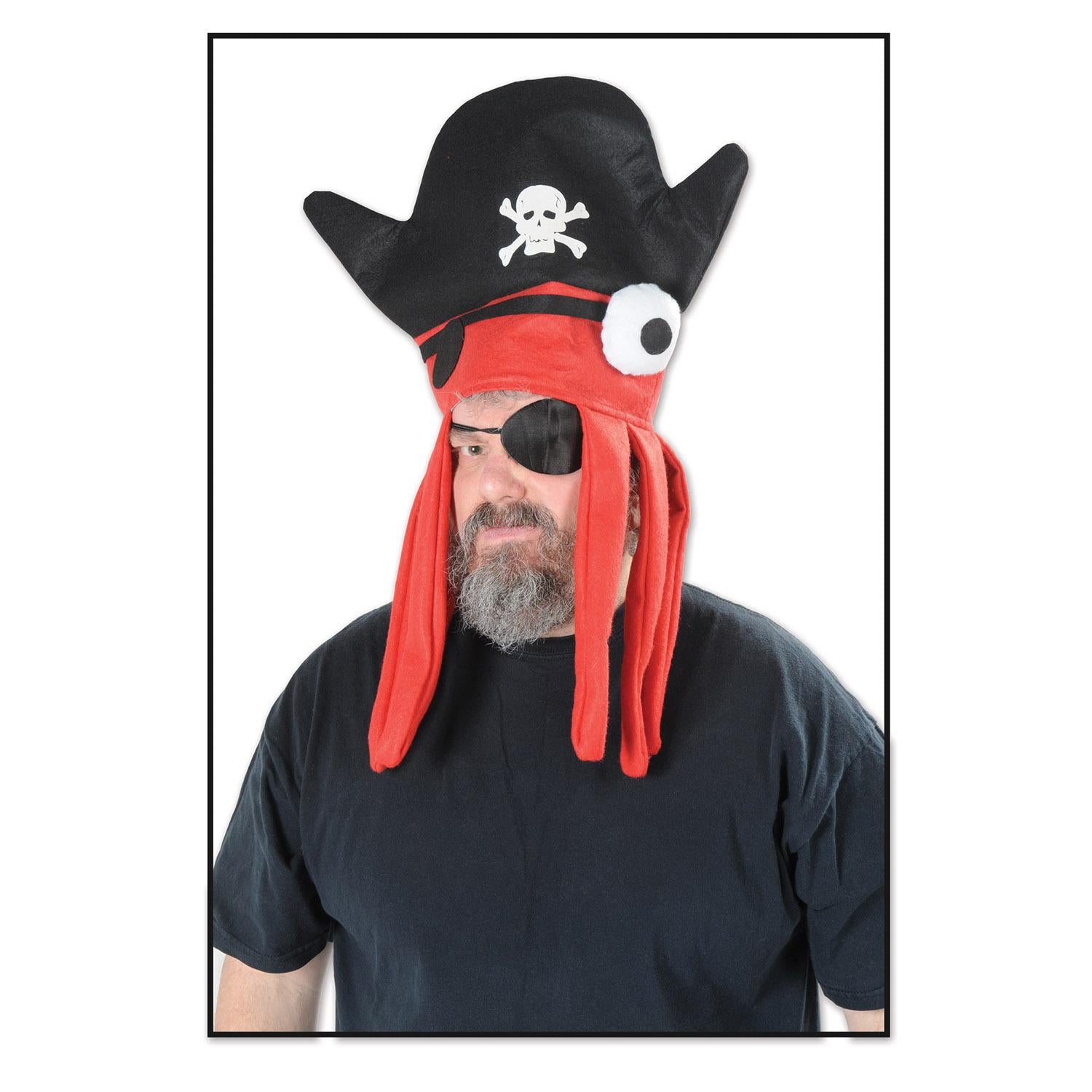 Beistle Felt Pirate Squid Hat