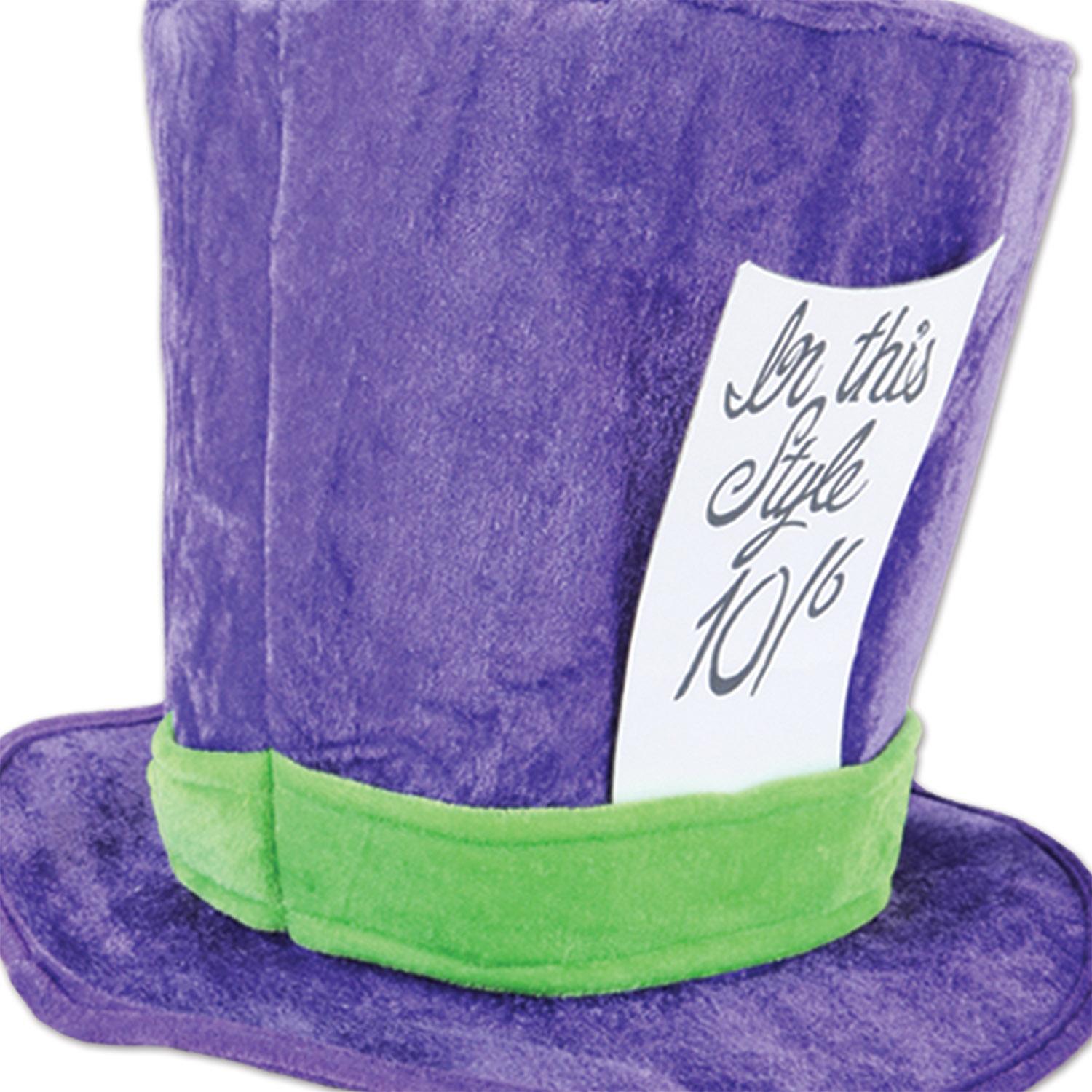 Beistle Plush Mad Hatter Hat