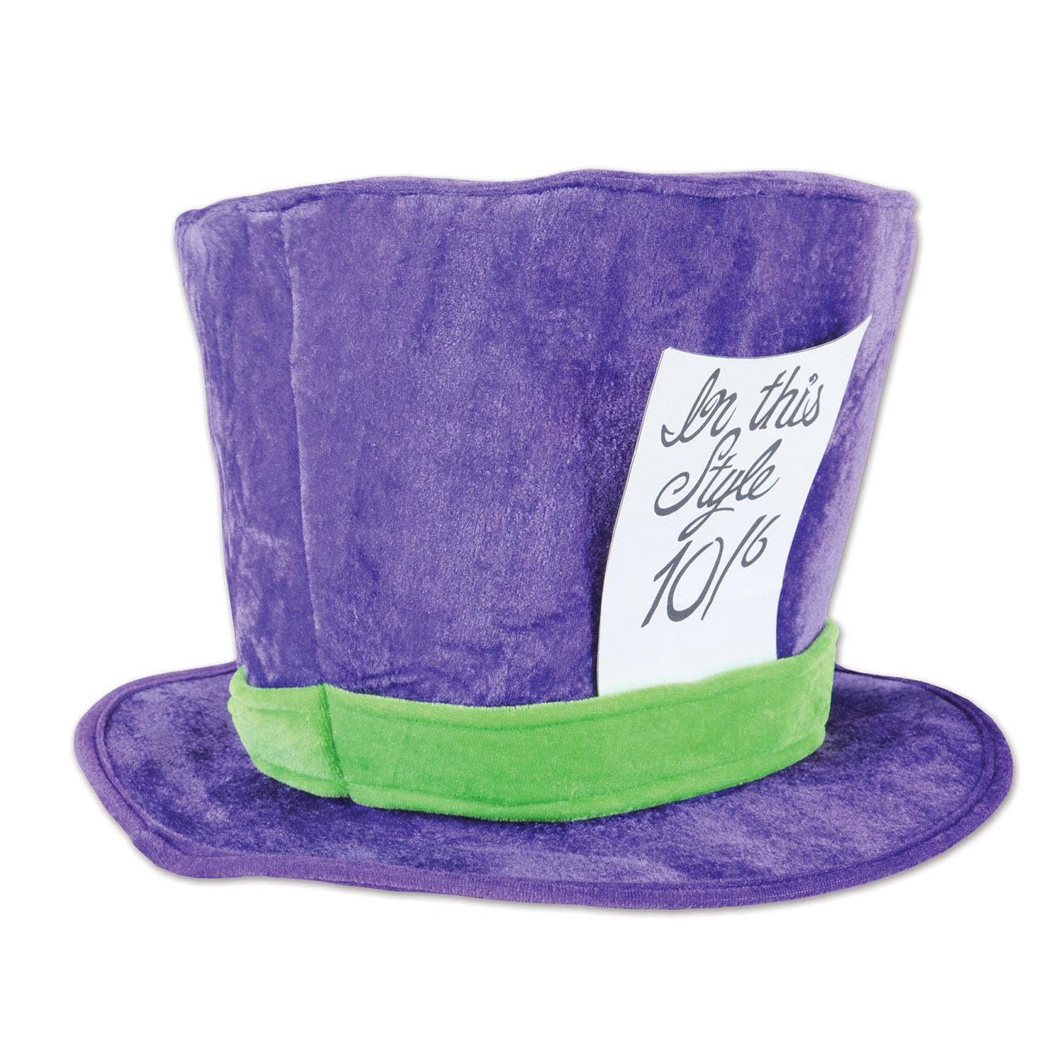 Beistle Plush Mad Hatter Hat