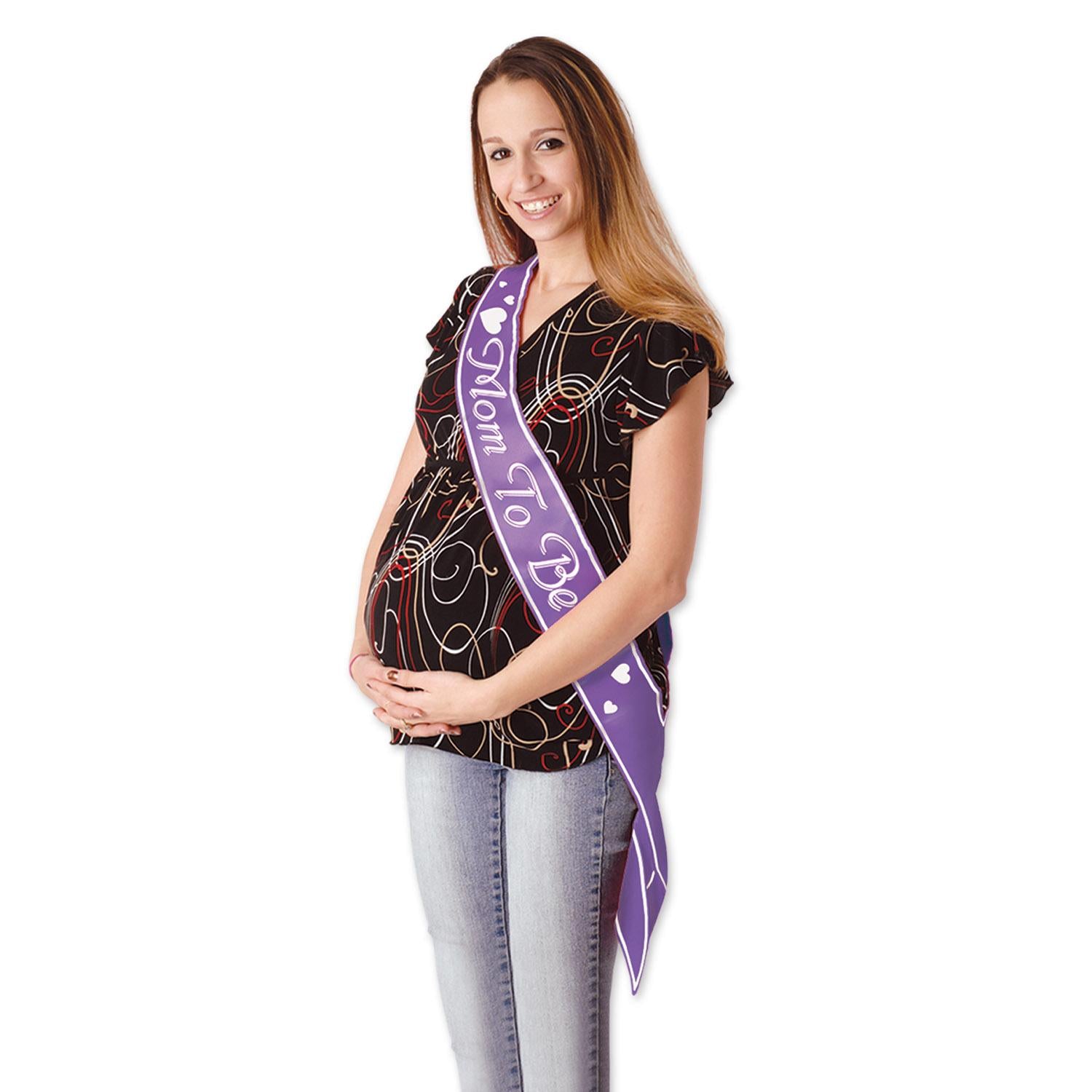 Beistle Mom To Be Satin Sash