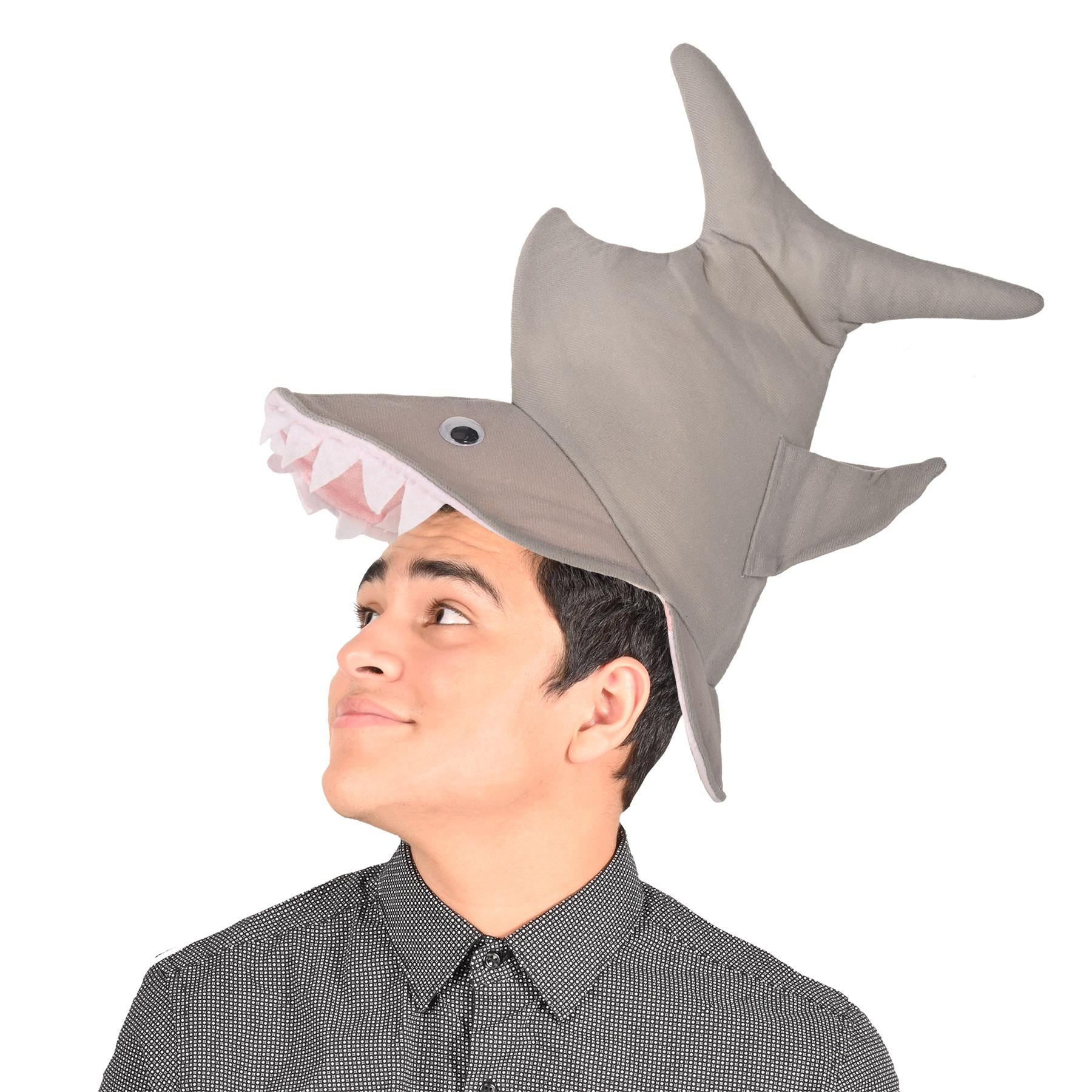 Beistle Plush Costume Shark Hat