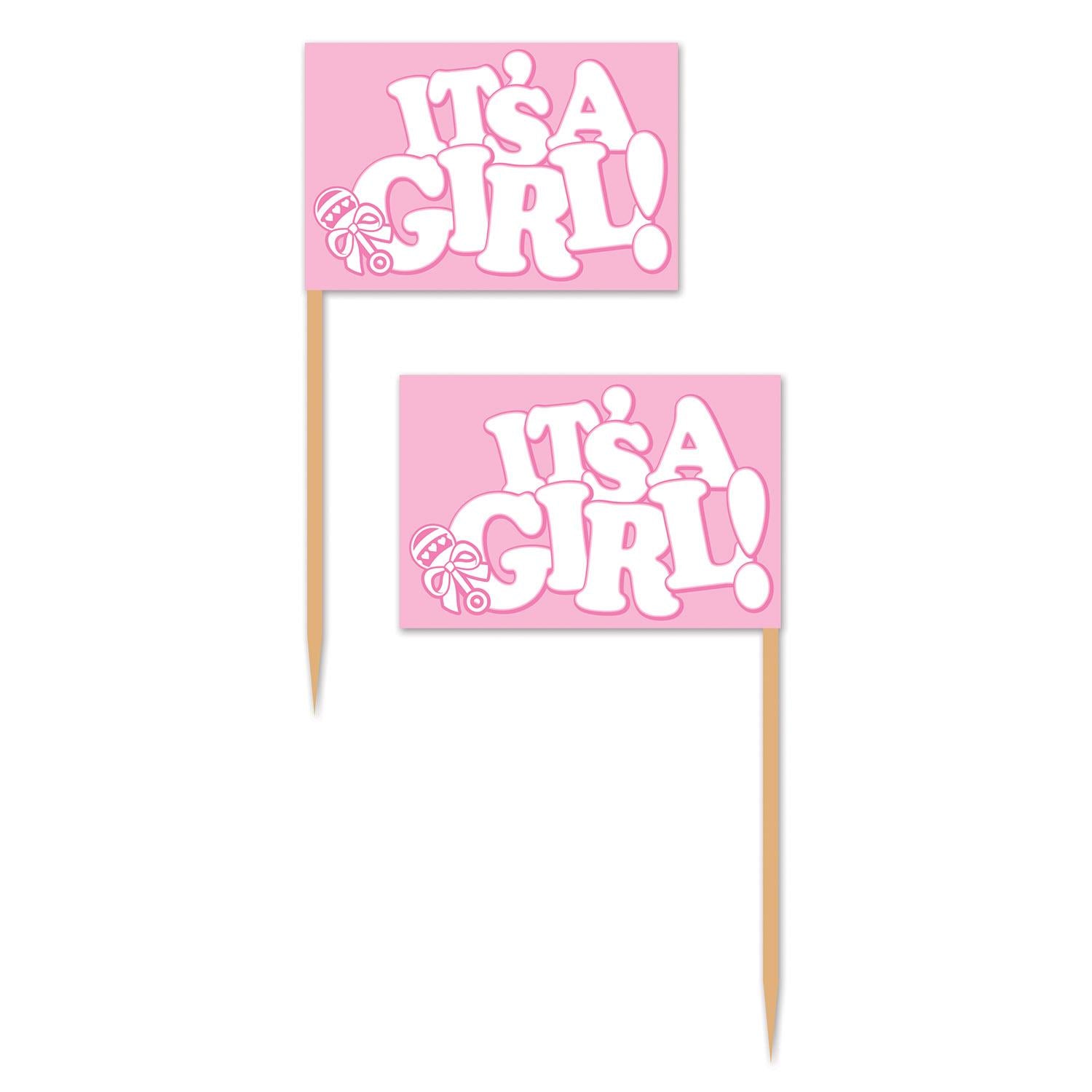 Beistle It's A Girl! Picks (50/Pkg)