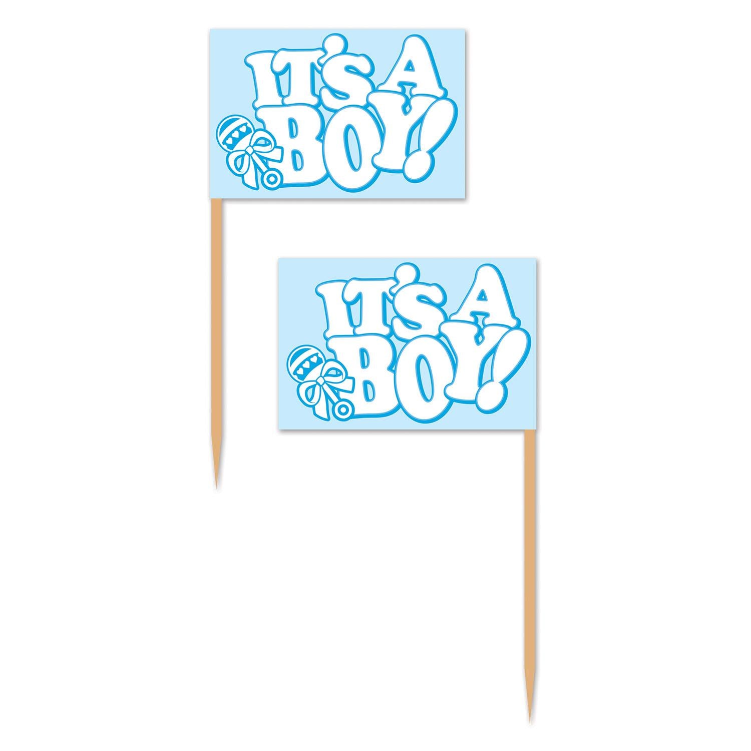 Beistle It's A Boy! Picks (50/Pkg)