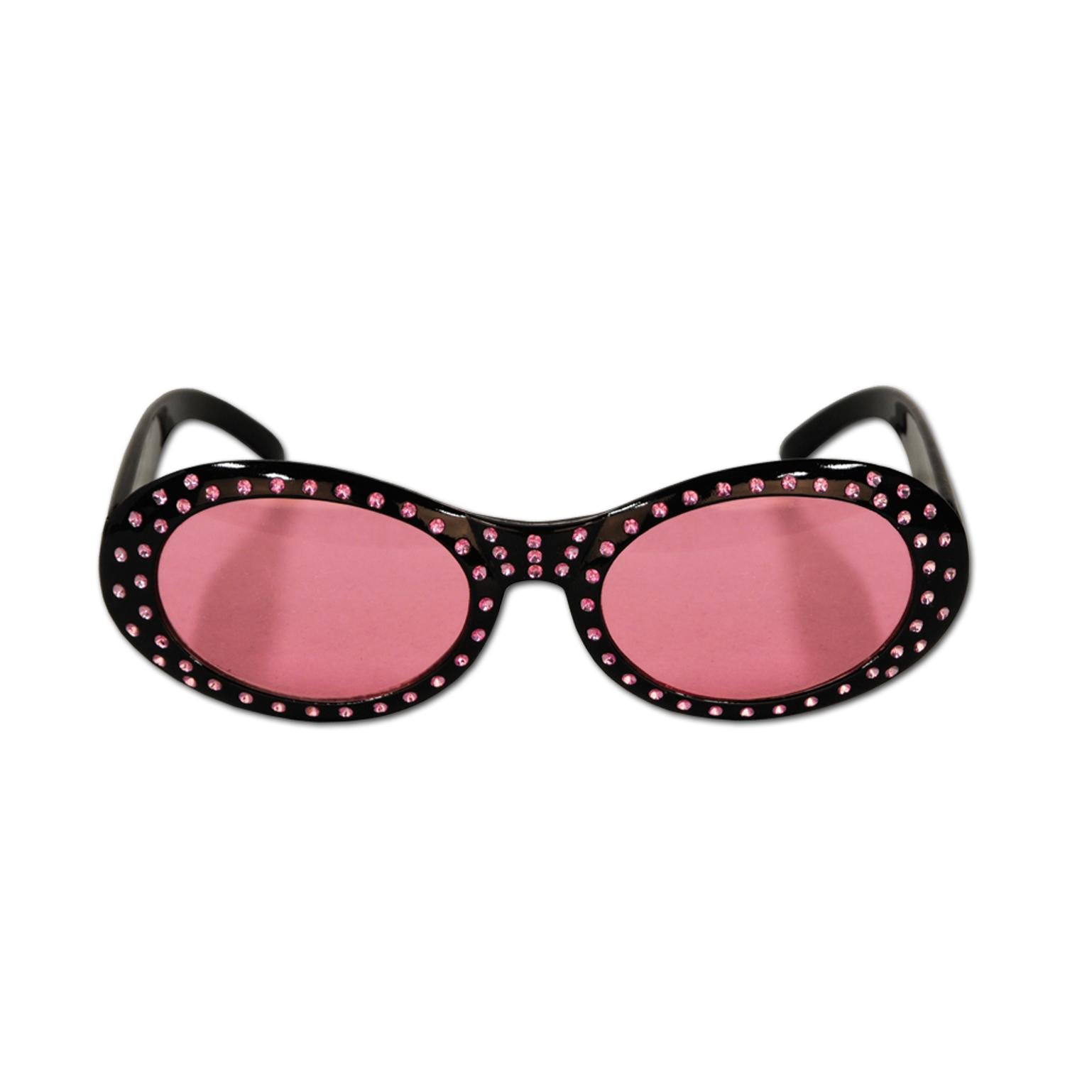 Beistle Jeweled Diva Fanci-Frame Glasses