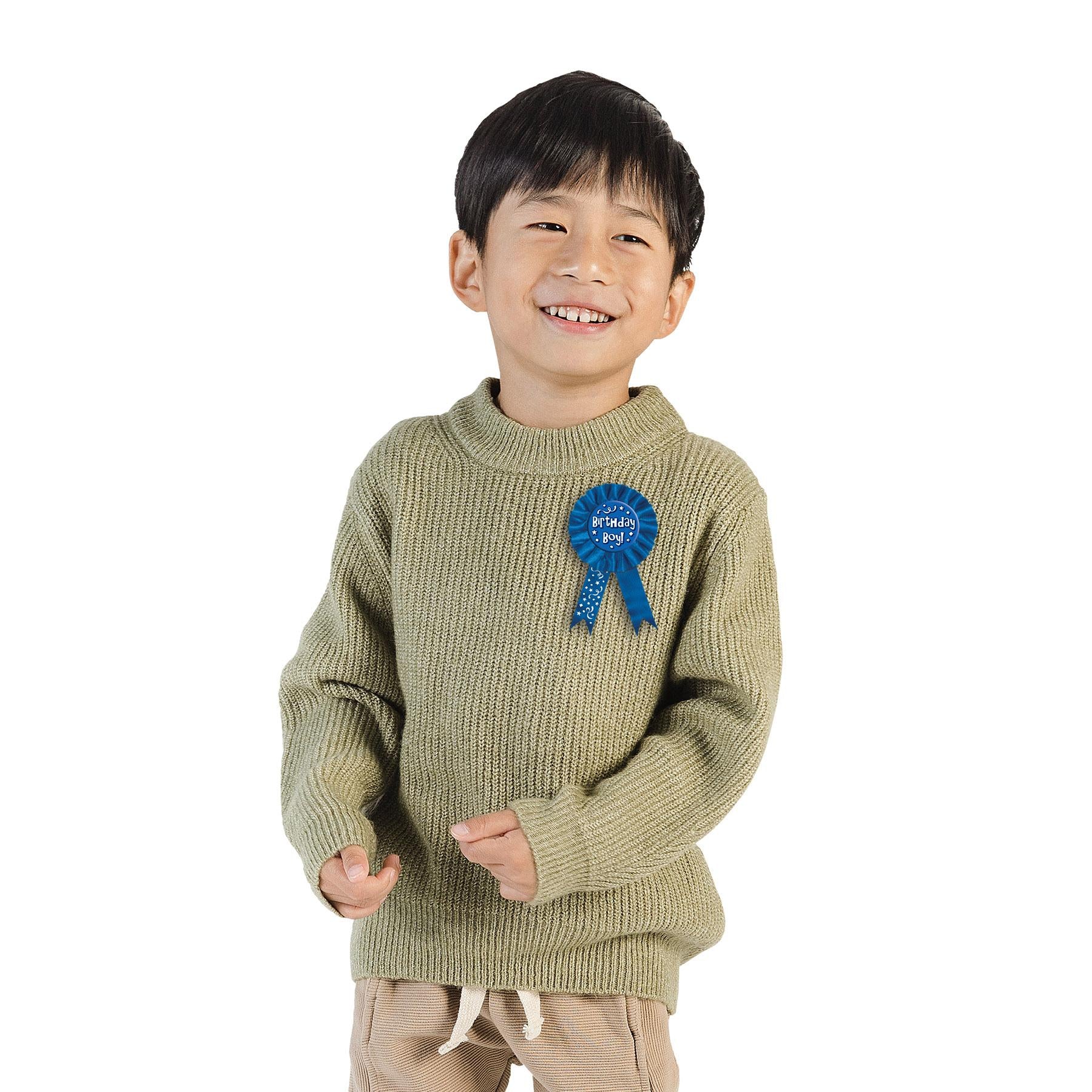 Beistle Birthday Party Boy! Award Ribbon