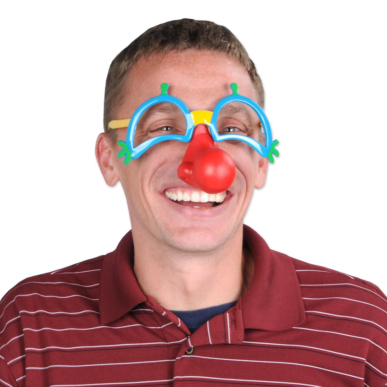 Beistle Clown Glasses with Nose