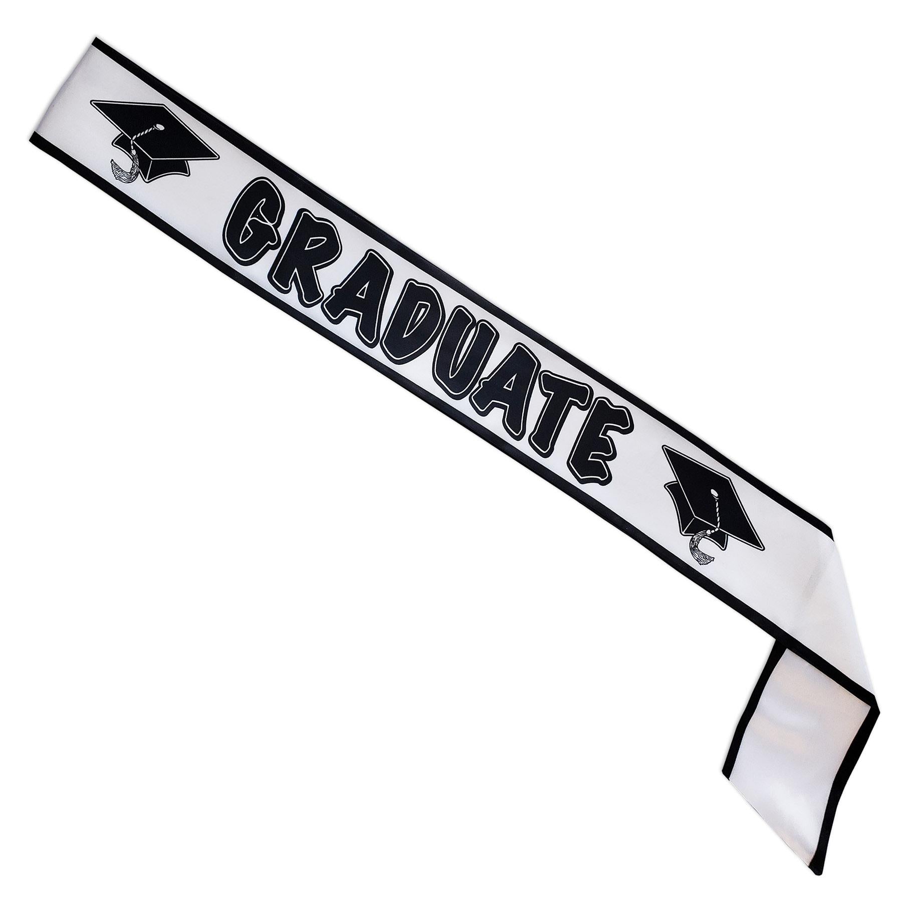 Beistle Graduate Graduation Party Satin Sash