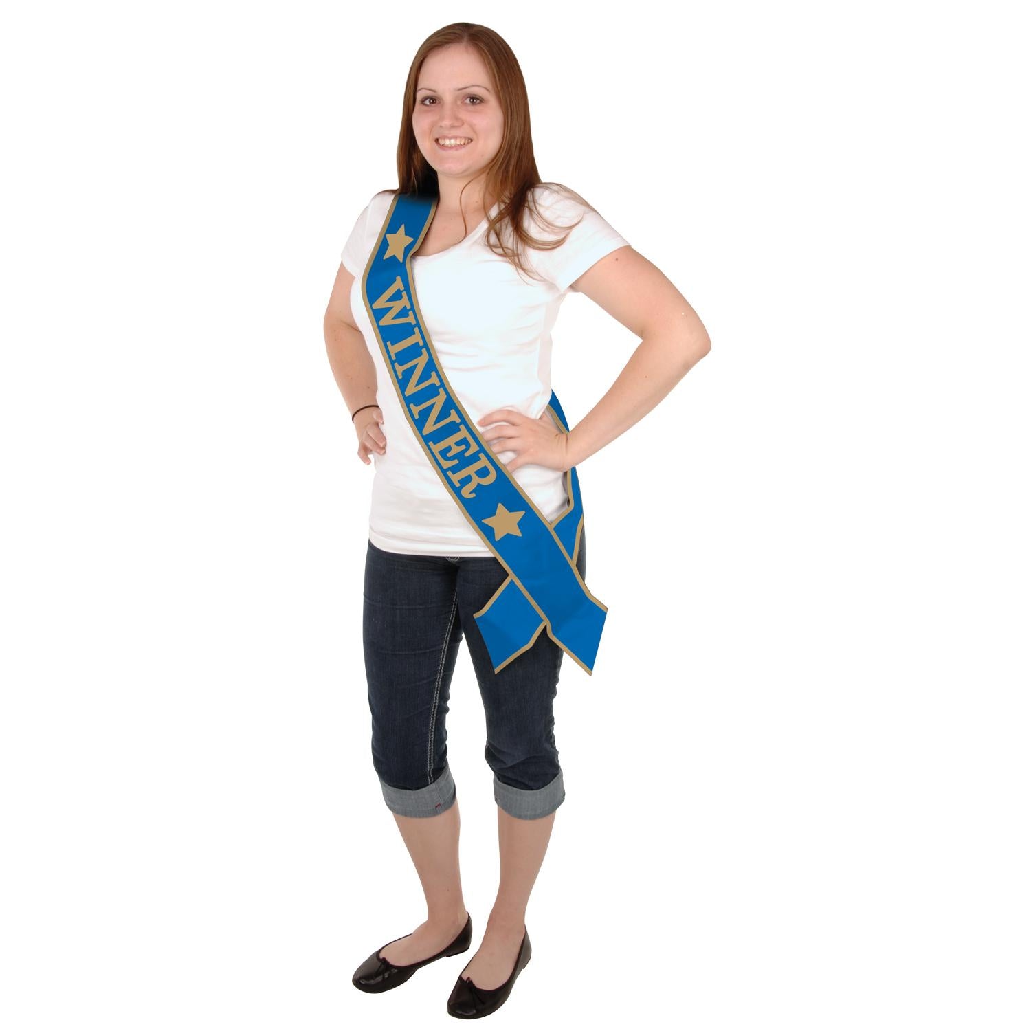 Beistle Winner Party Satin Sash