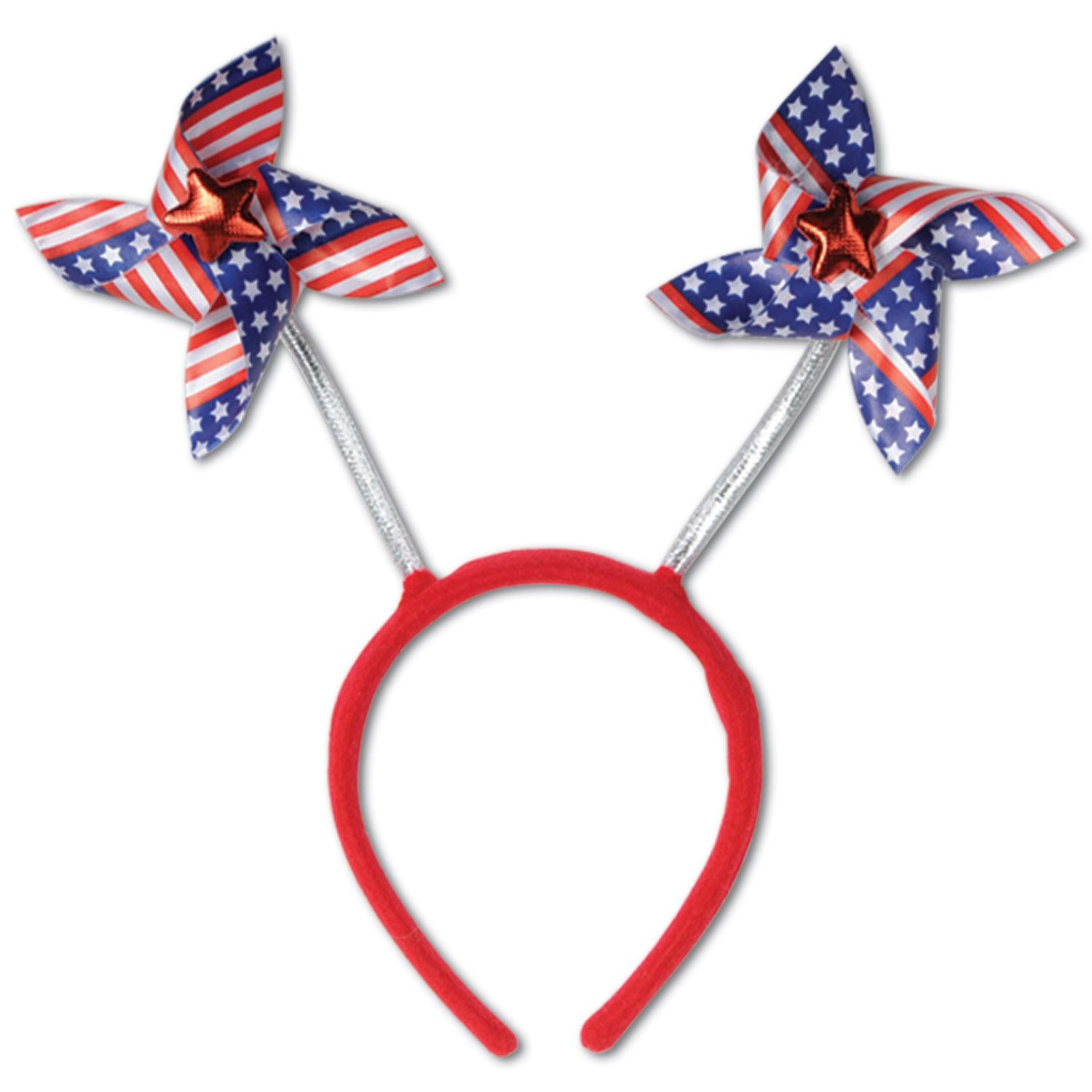 Beistle 4th of July Party Patriotic Pinwheel Boppers