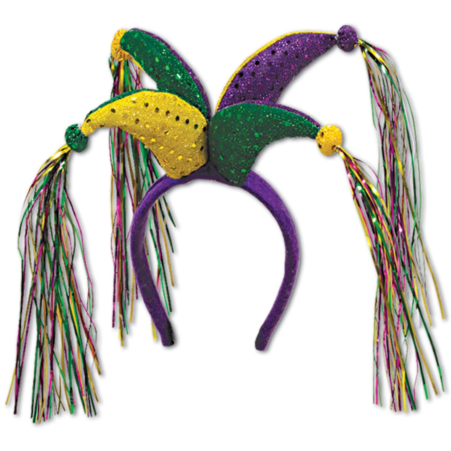 Beistle Mardi Gras Jester Headband