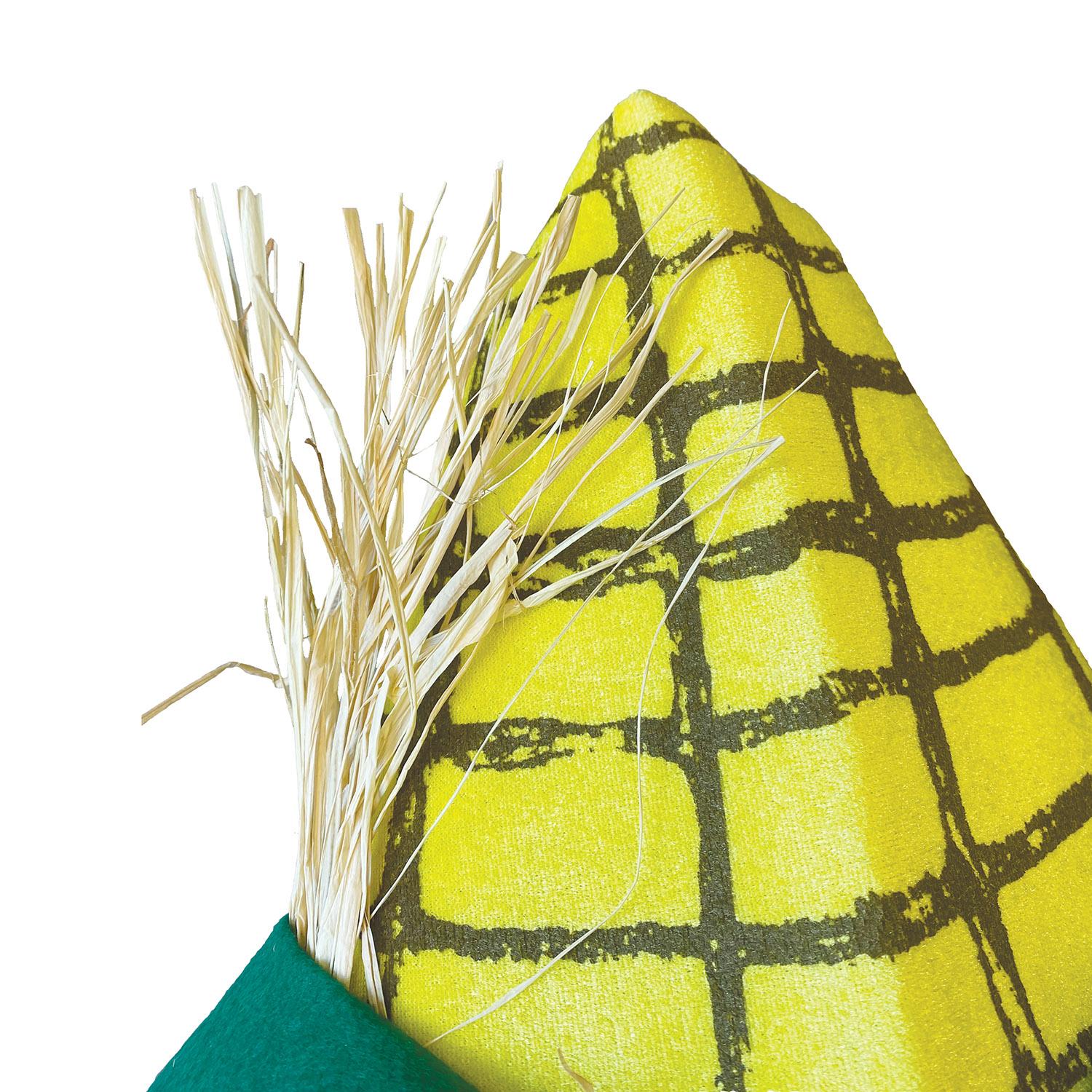 Beistle Plush Corn Cob Hat